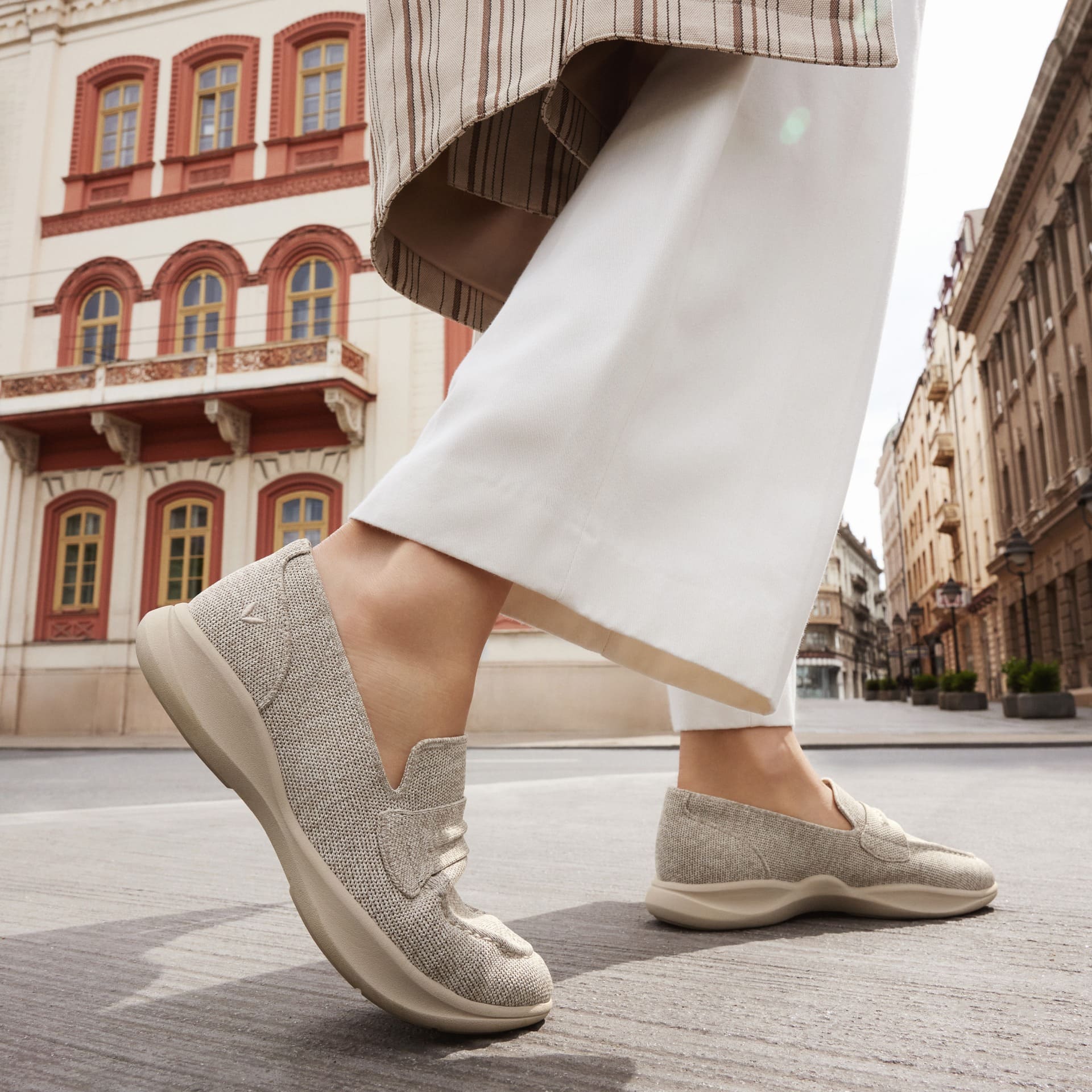 [Ivana] ラウンドトゥ スニーカー ローファー