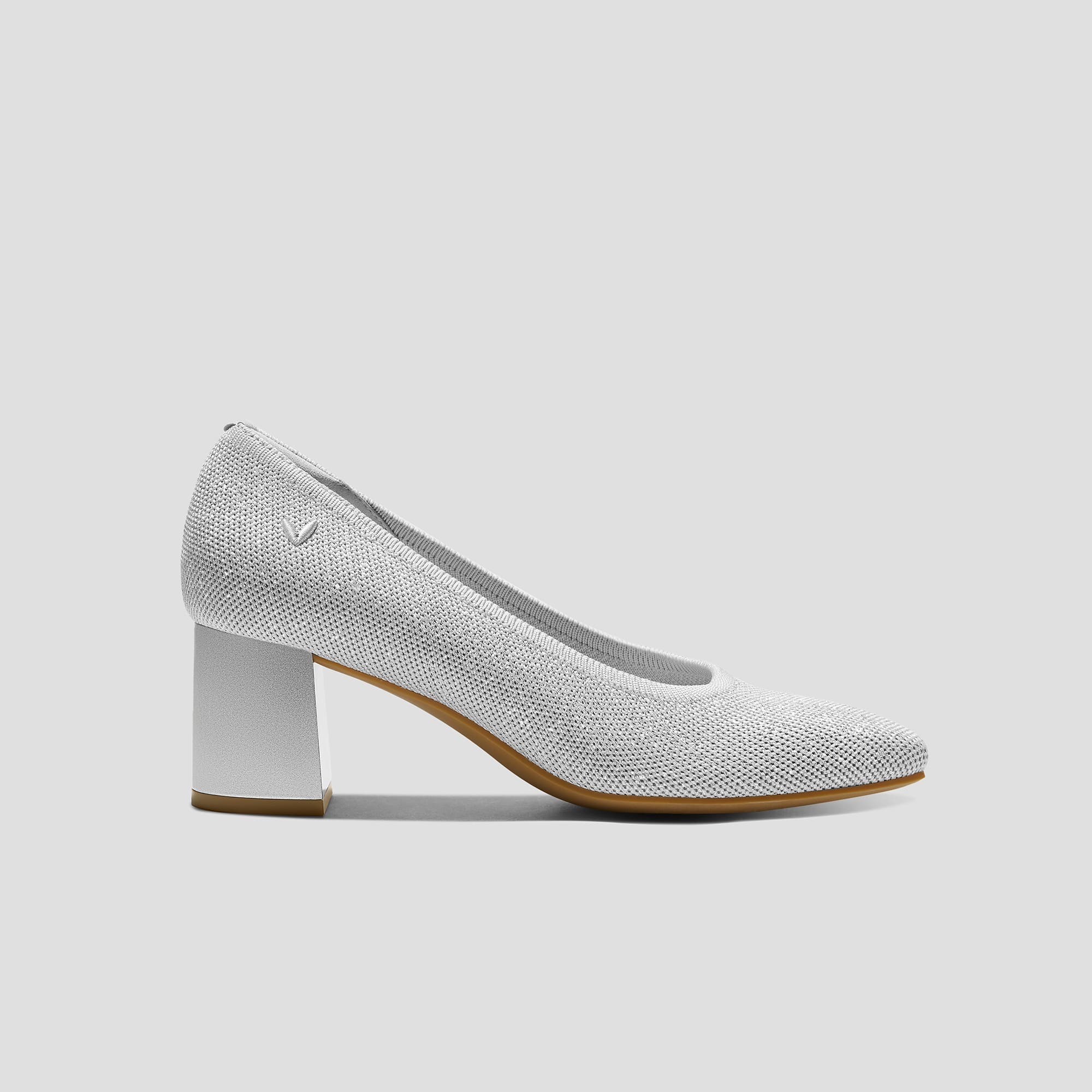 [Elize] スクエアトゥ ストレスフリー ブロックヒール