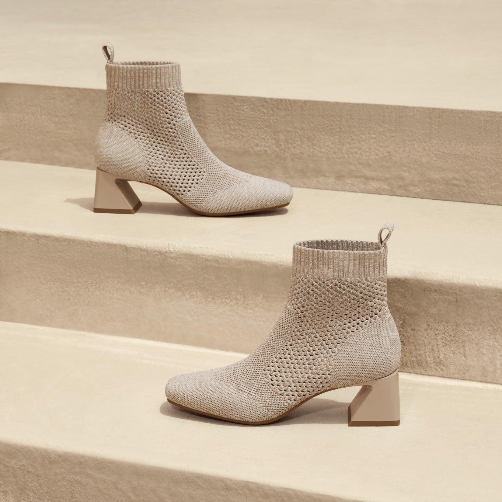 [Melissa 2.0] スクエアトゥ レトロデザイン ショートブーツ