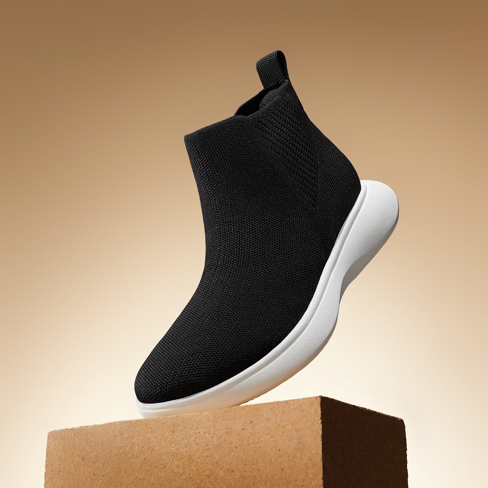 [Urban Boots] 撥水加工 スリッポン ショートブーツ