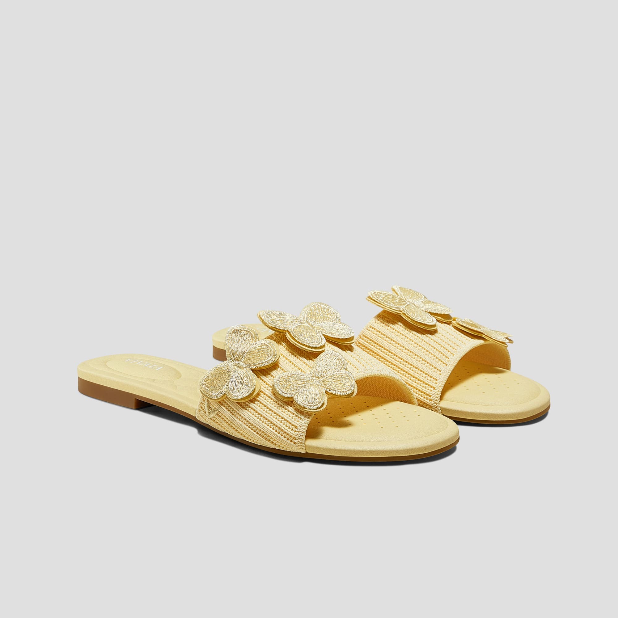 [Cleo] ラウンドトゥ スリッパ