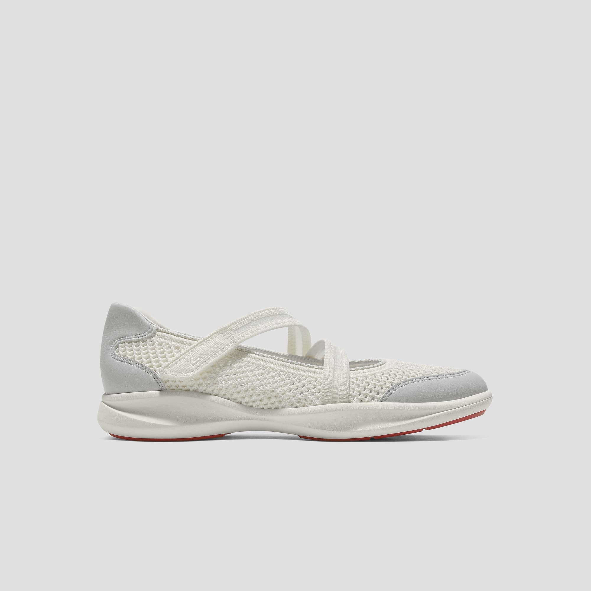 [Walker Pro Isabeli] ラウンドトゥ メッシュ スニーカー フラット