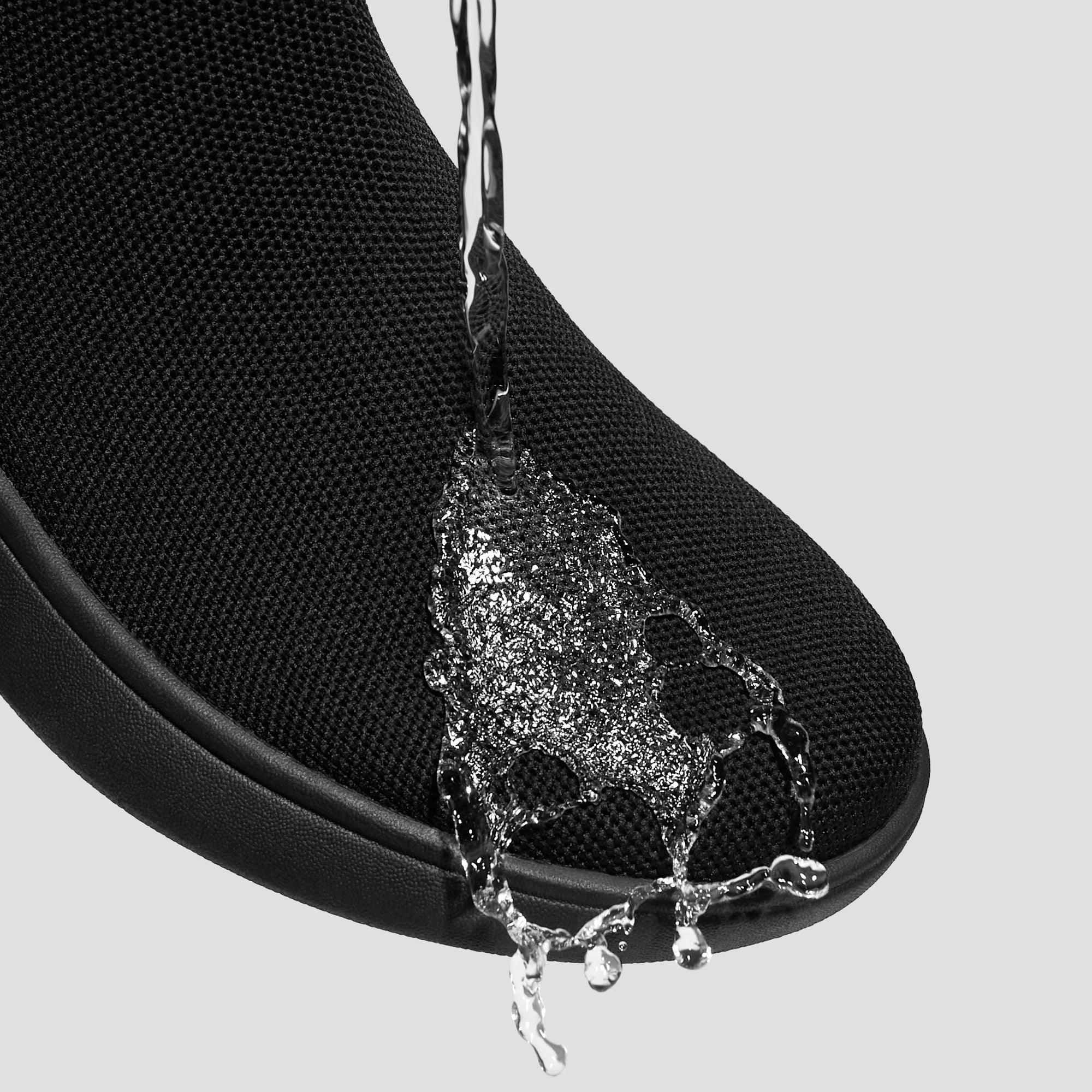 [Urban Boots] ユニセックス  撥水加工 スリッポン ショートブーツ