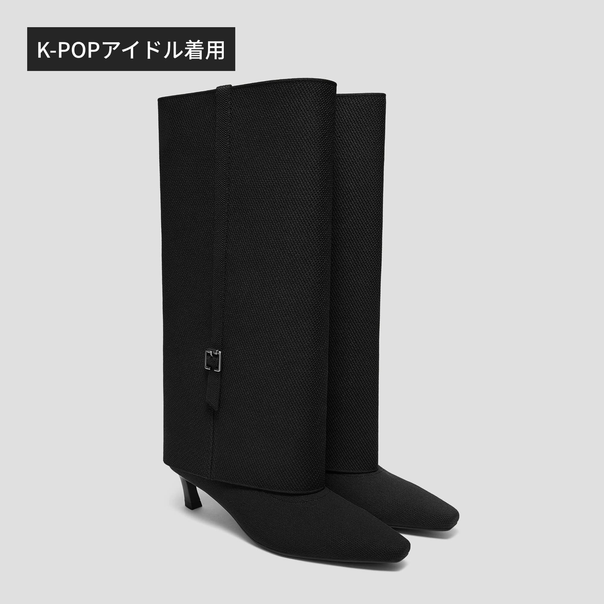 [Rita] 2-in-1 ミッドヒールブーツ