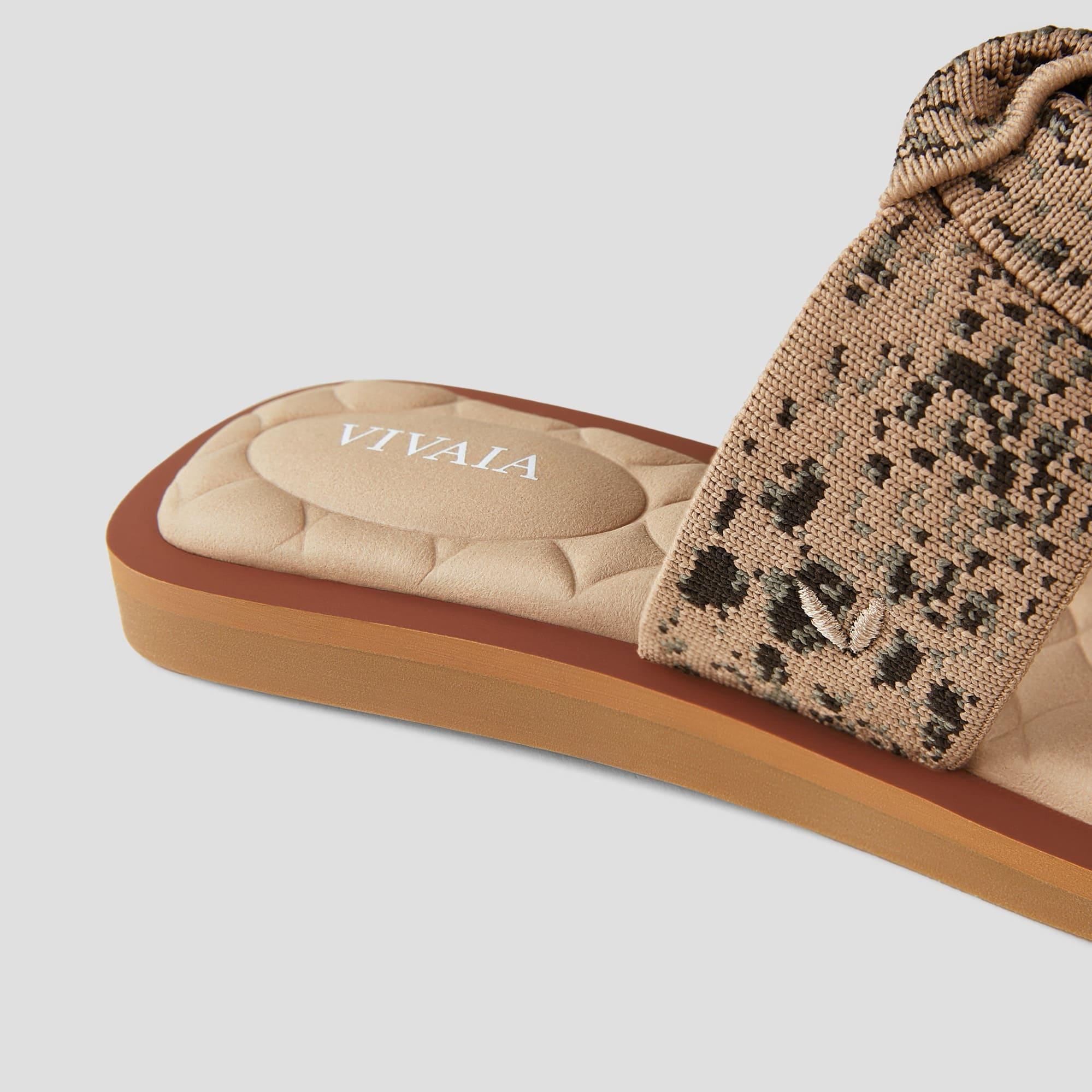 [Maisa] ピロートップ スライド ストラップ サンダル