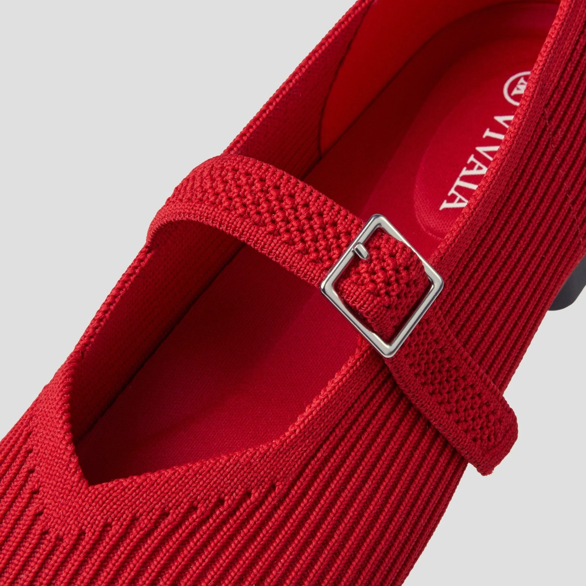 [Margot Mary-Jane] スクエアトゥ メリージェーン フラットシューズ