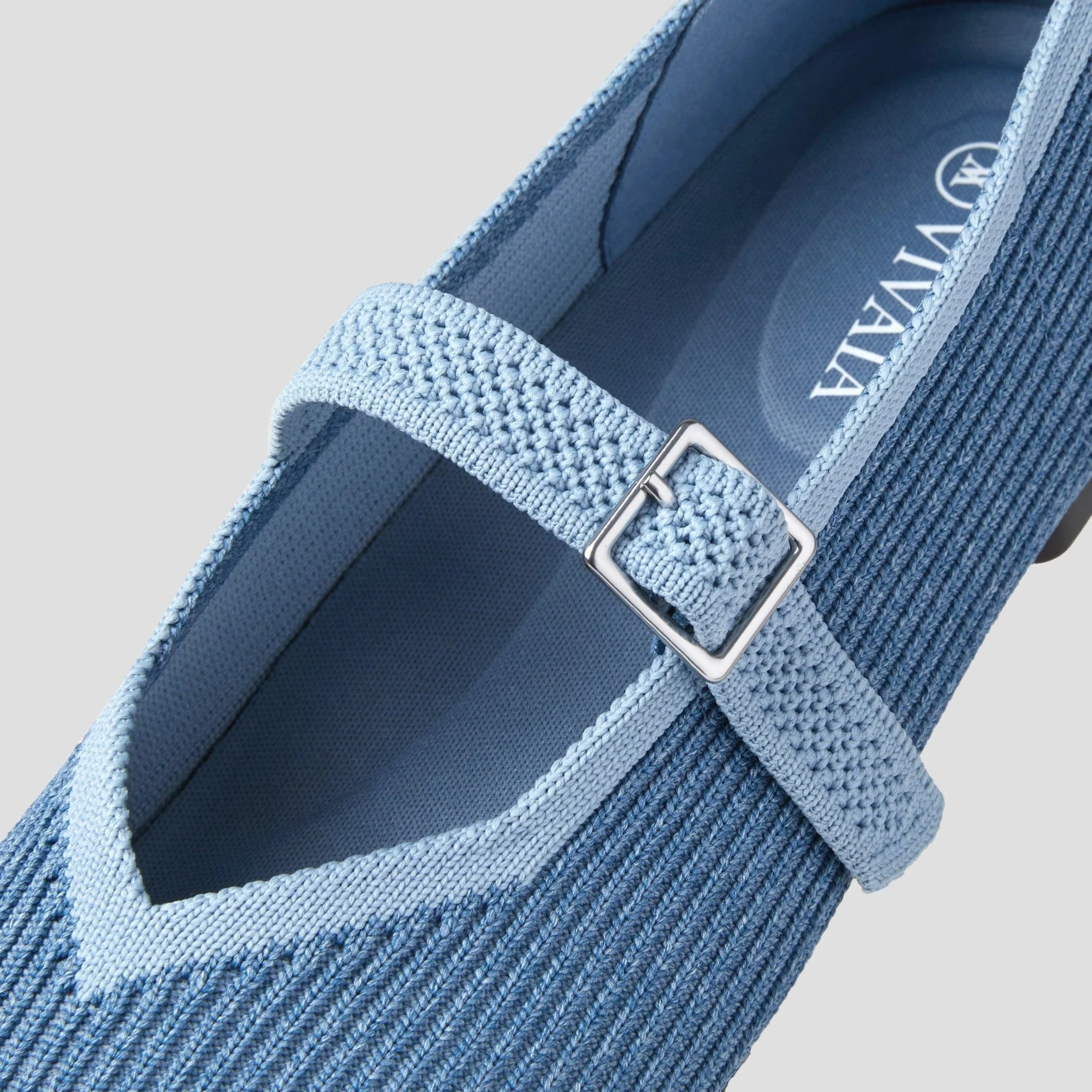 [Margot Mary-Jane] スクエアトゥ メリージェーン フラットシューズ