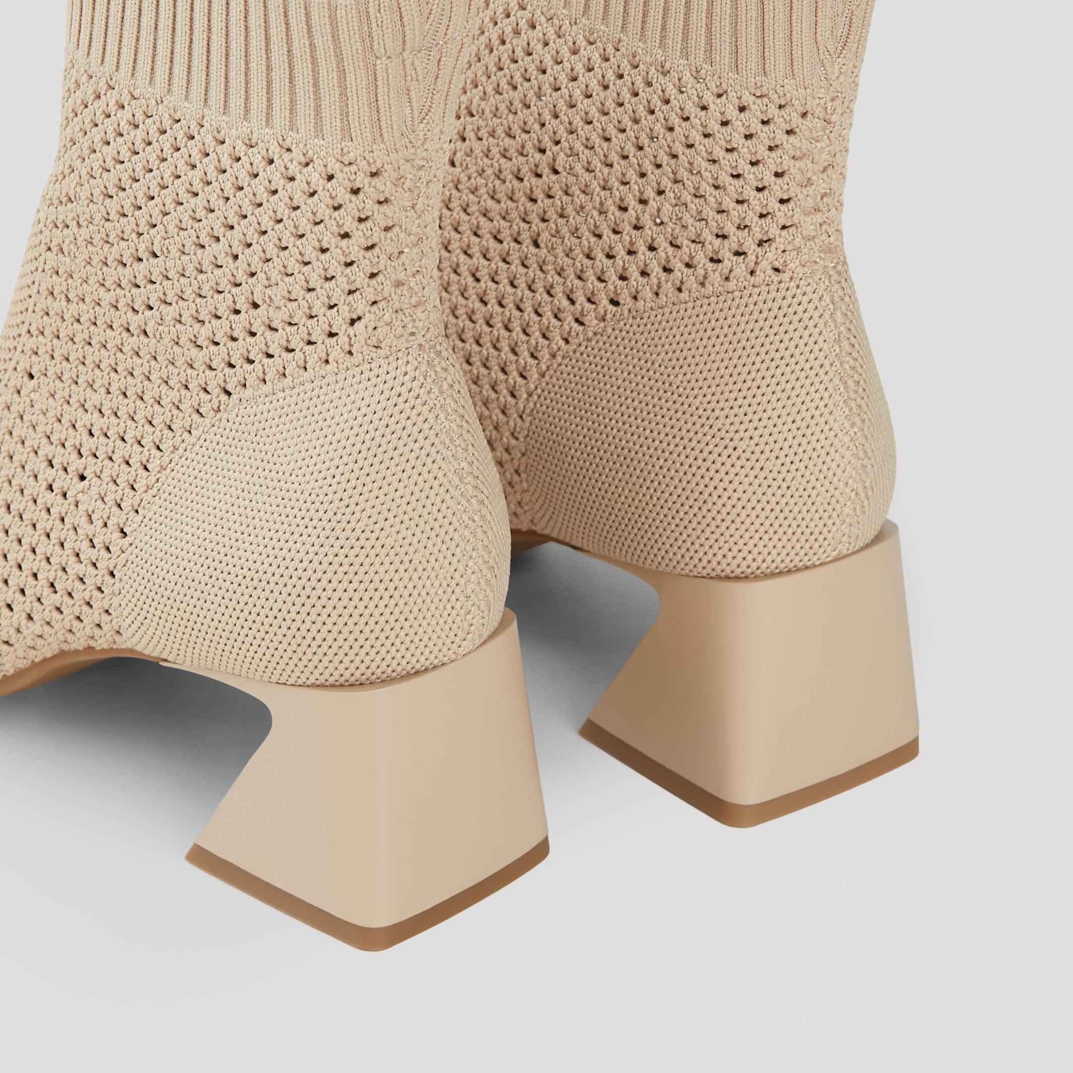 [Melissa 2.0] スクエアトゥ レトロデザイン ショートブーツ