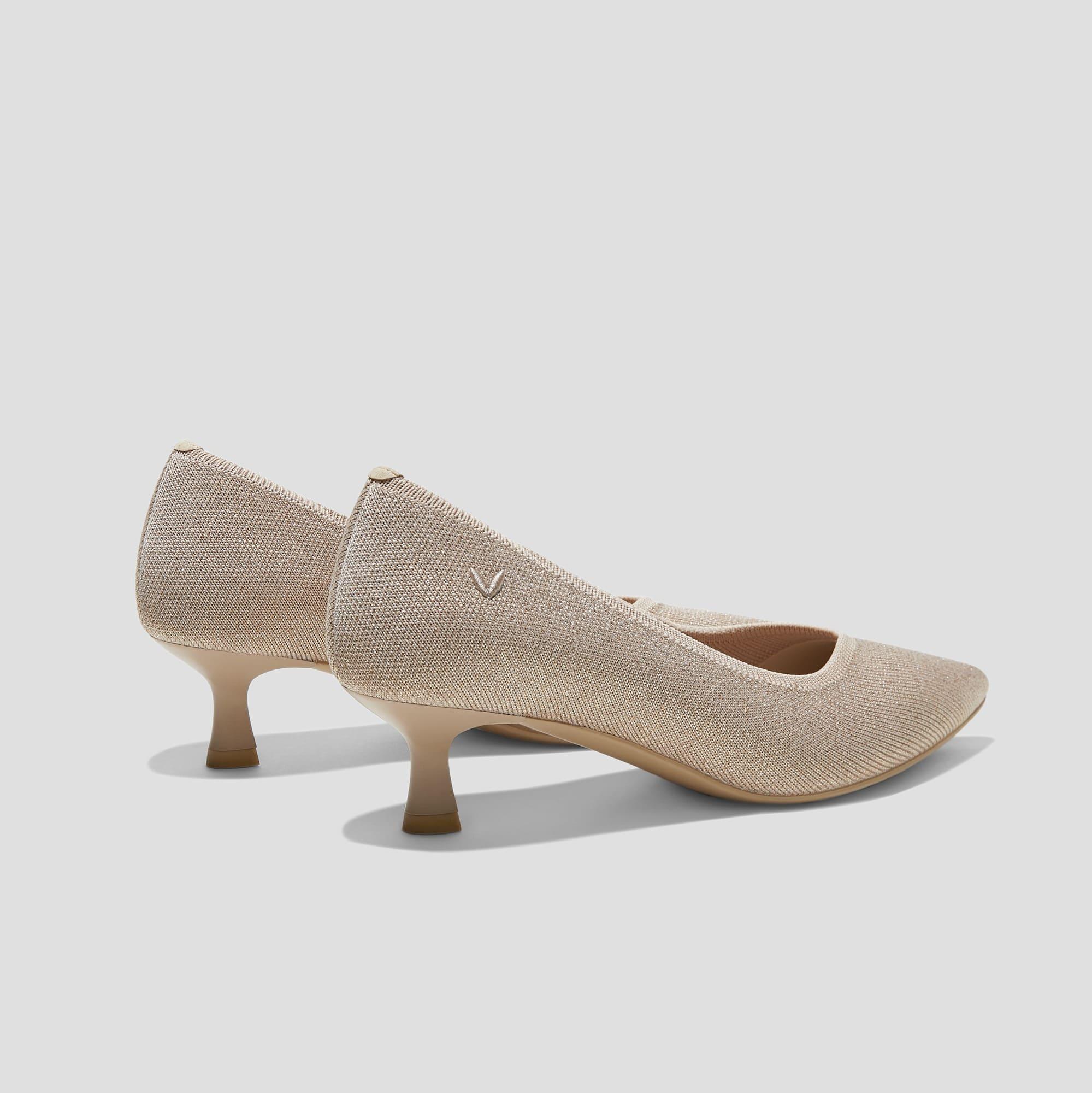 [Scarlett] ポインテッドトゥ キトゥンヒール パンプス