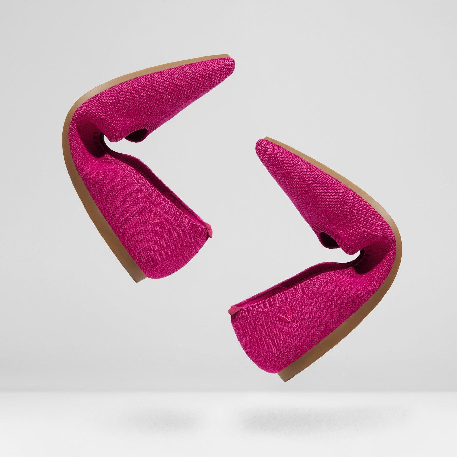 [Aria 5°] ポインテッドトゥ フラットシューズ