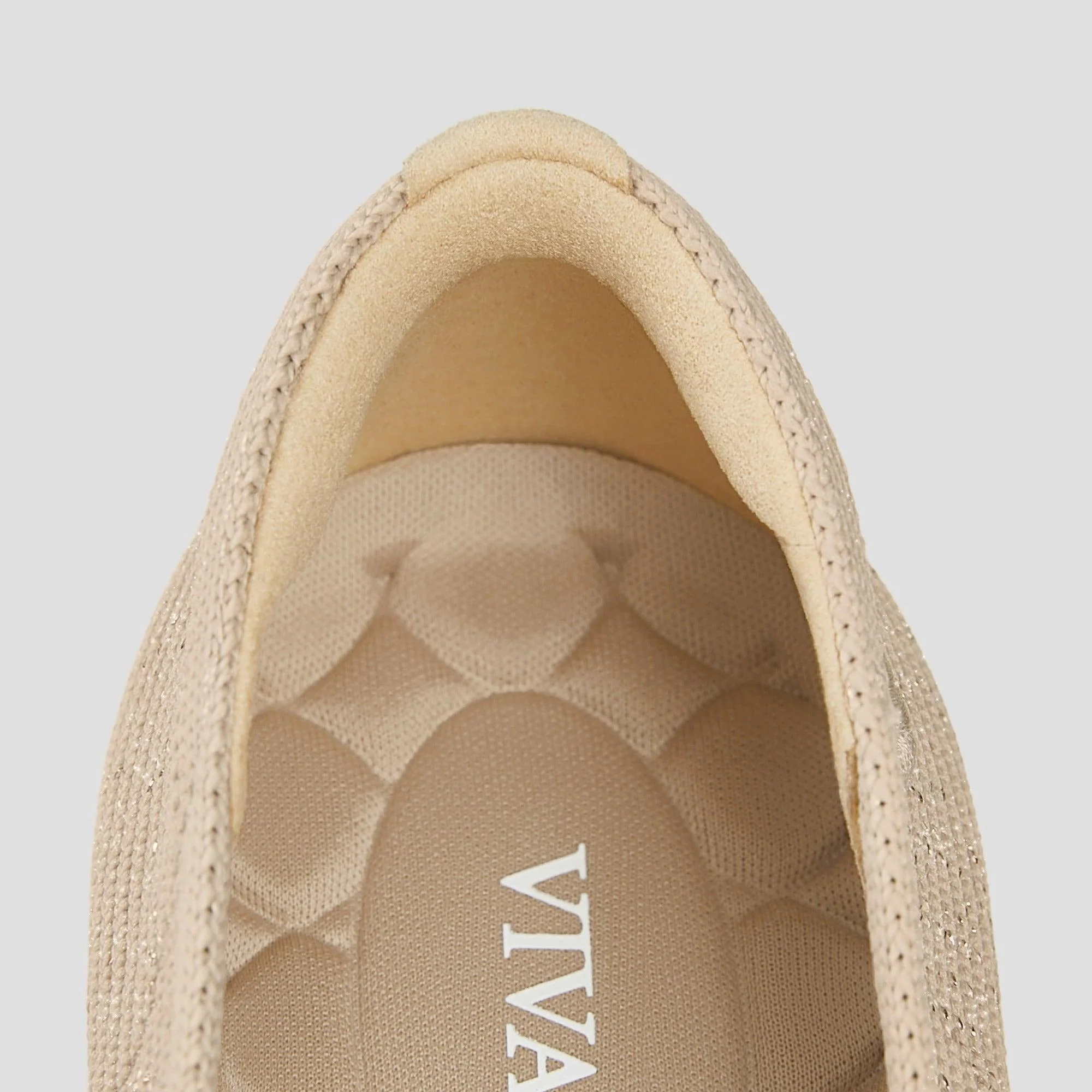 [Margot Walker] スクエアトゥ 超軽量 厚底 フラットシューズ