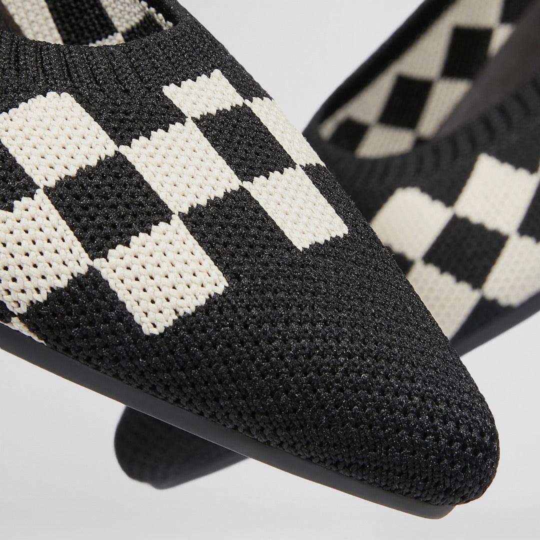 [Aria 5°] ポインテッドトゥ フラットシューズ