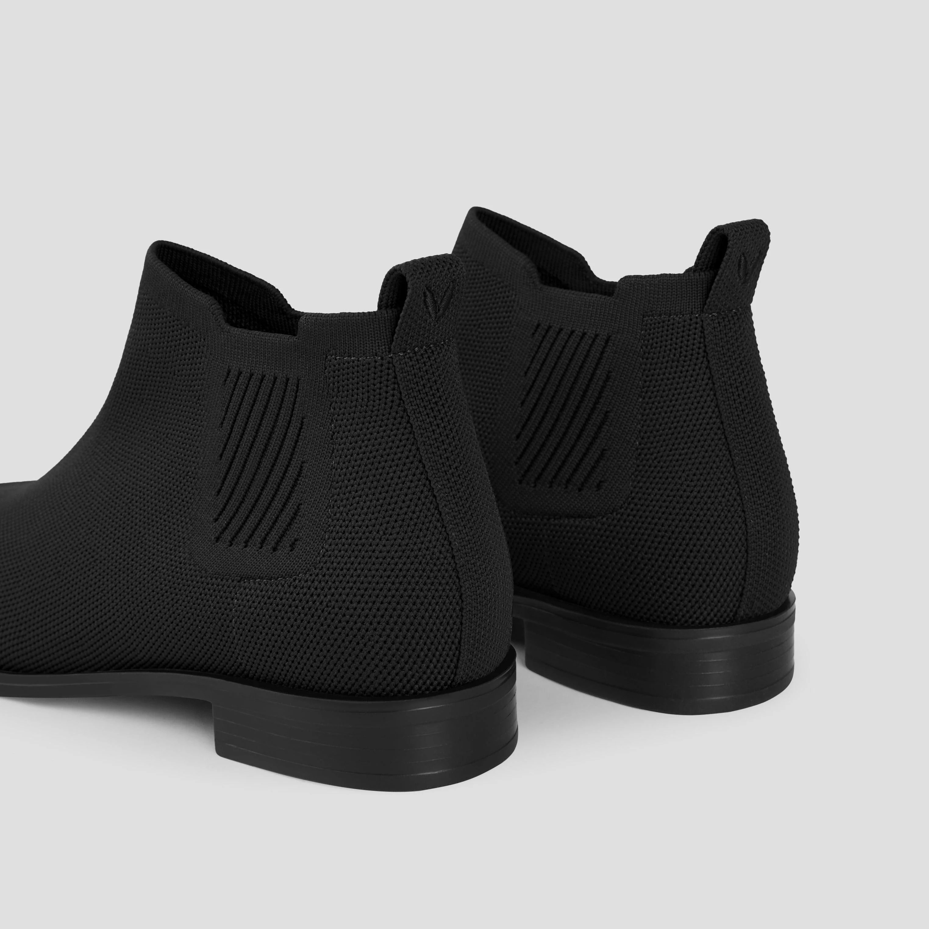 [Ryan Pro] スクエアトゥ 撥水加工 チェルシーブーツ