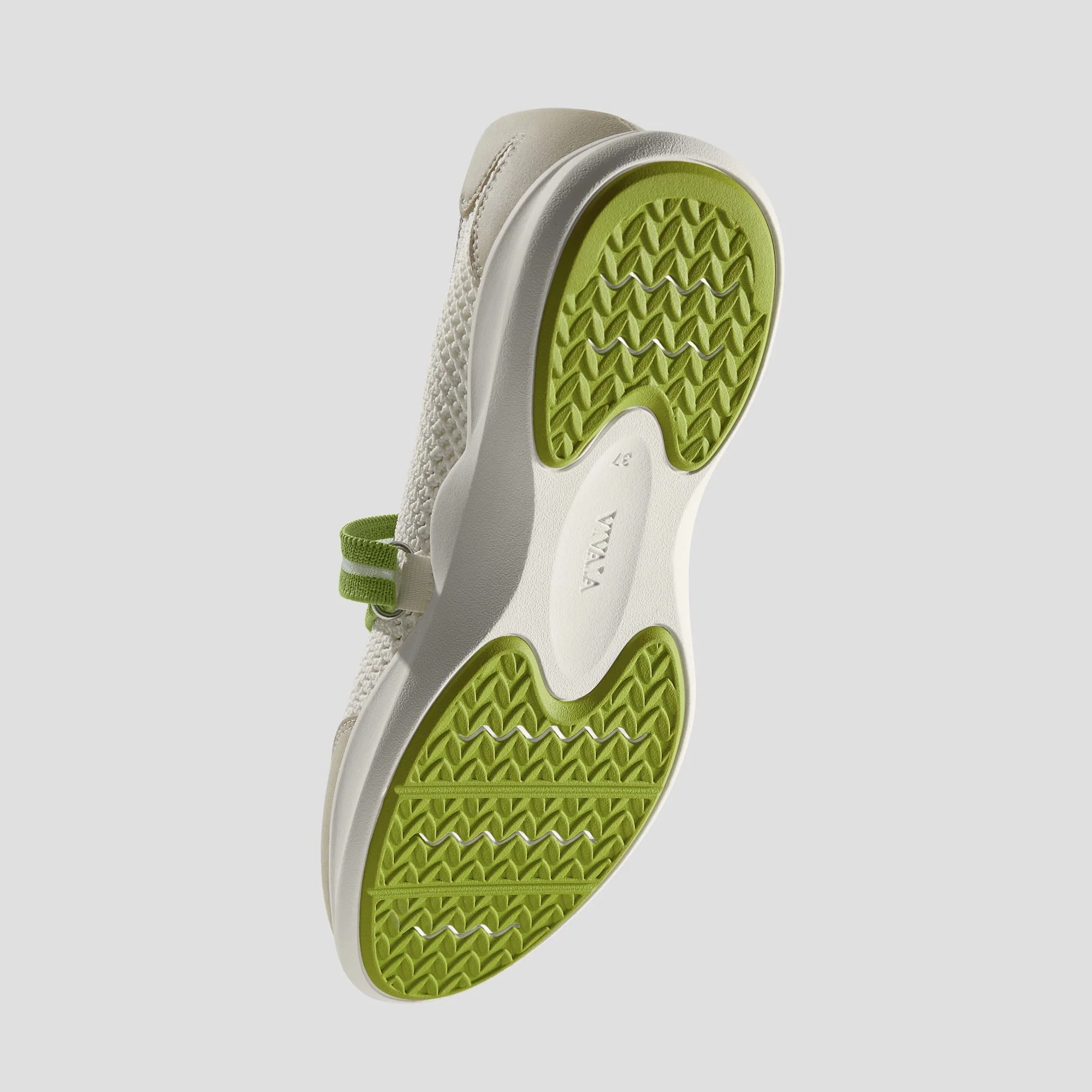 [Walker Pro Isabeli] ラウンドトゥ メッシュ スニーカー フラット