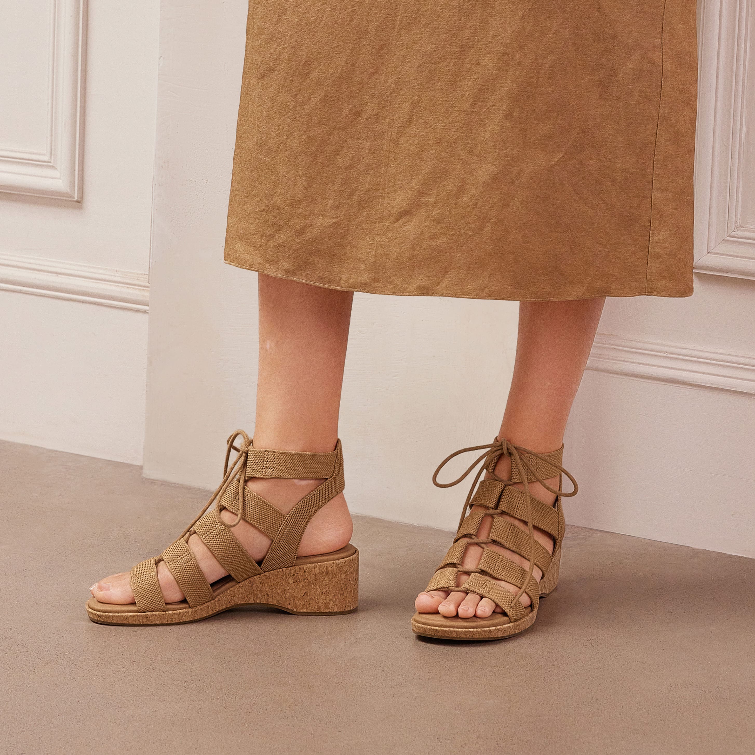 [Heidi] ストラップ ウェッジサンダル