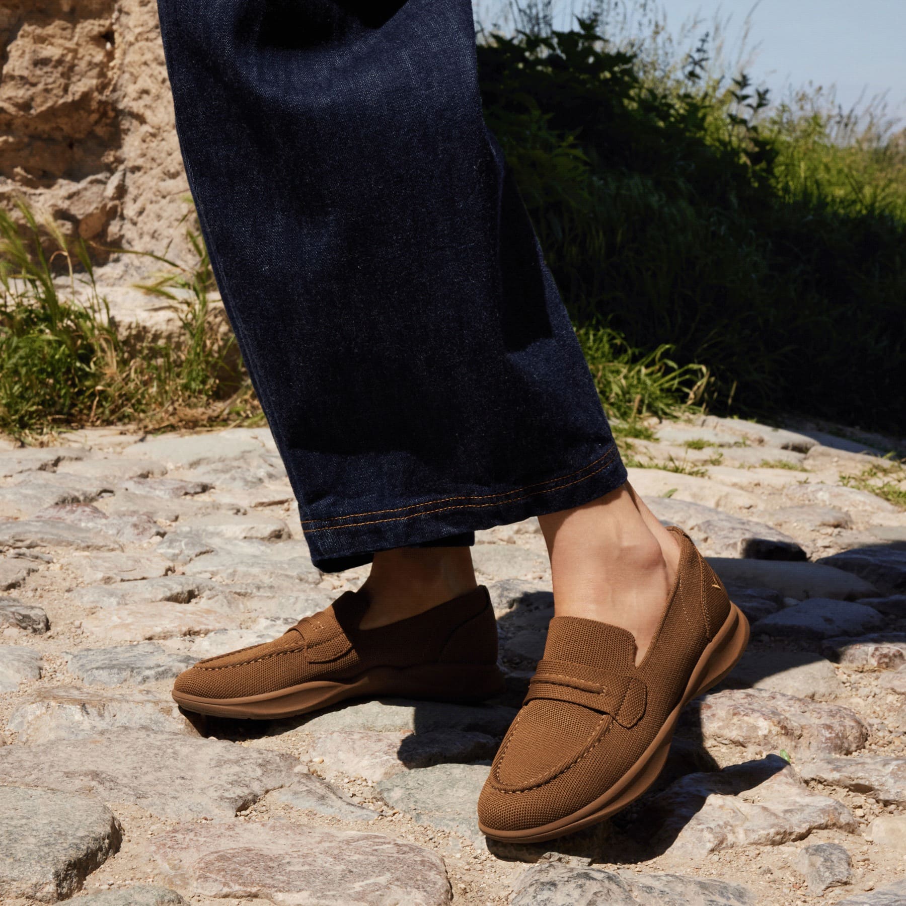 [Ivana] ラウンドトゥ スニーカー ローファー