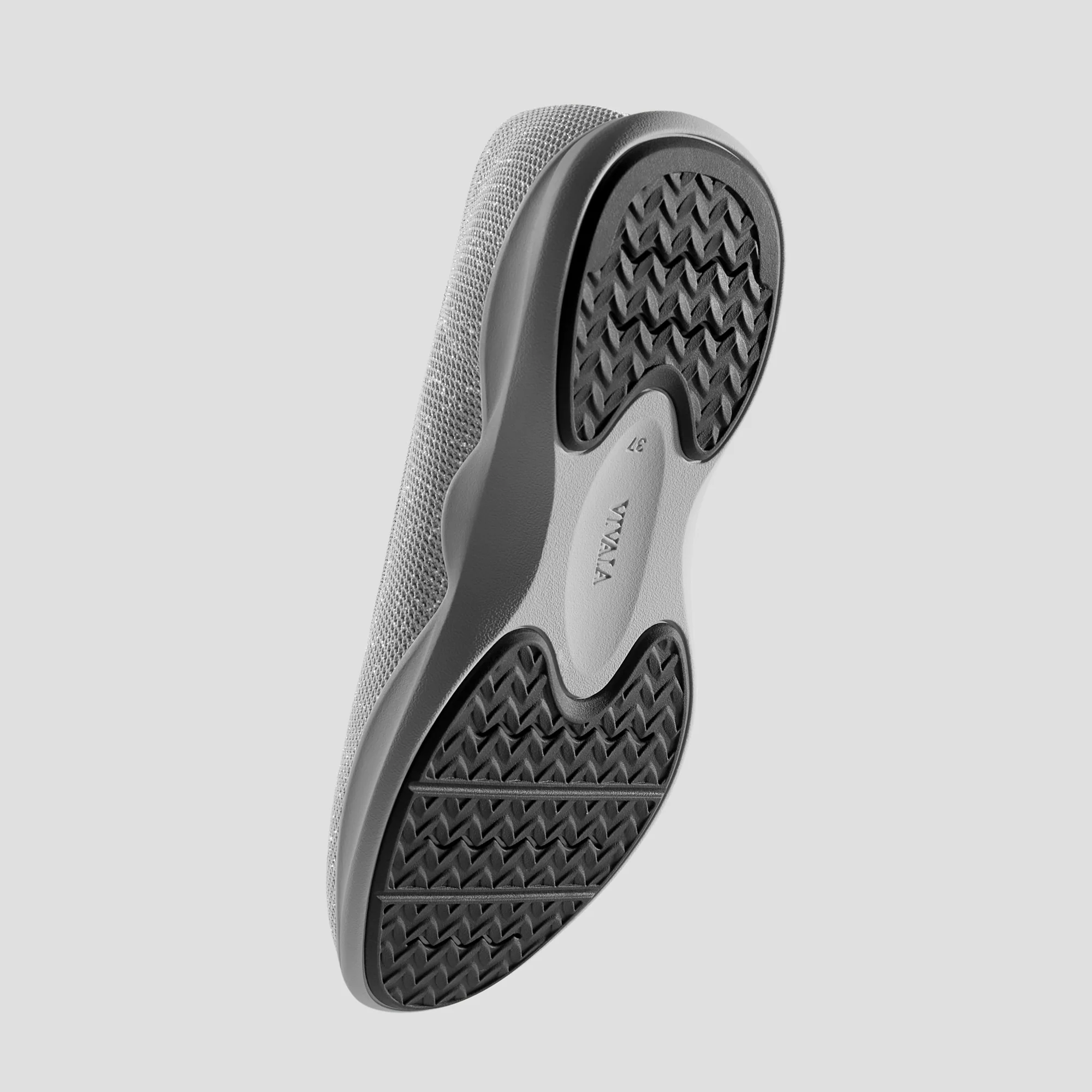 [Walker Pro Izabel] 撥水加工 ラウンドトゥ スニーカー フラット