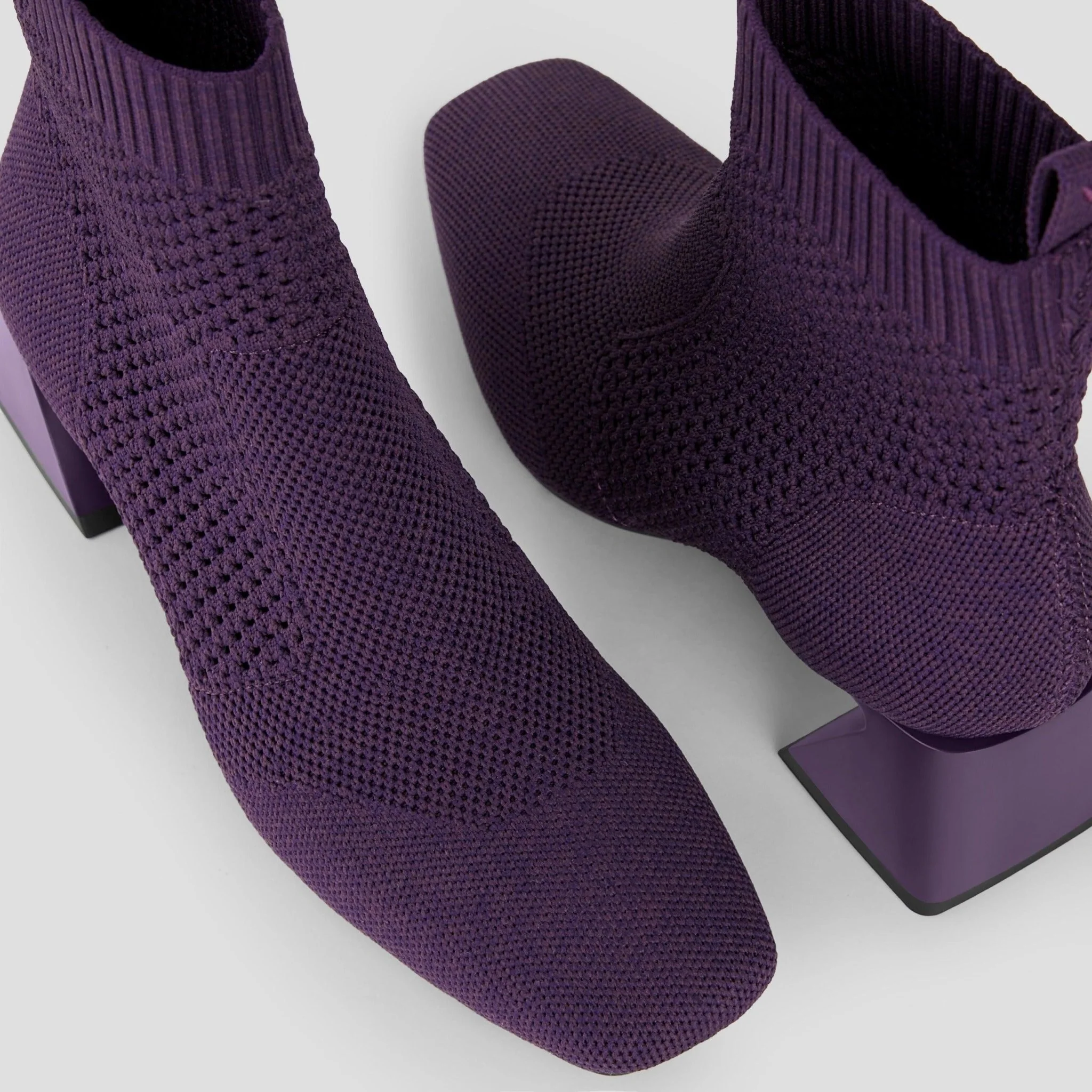 [Melissa 2.0] スクエアトゥ レトロデザイン ショートブーツ