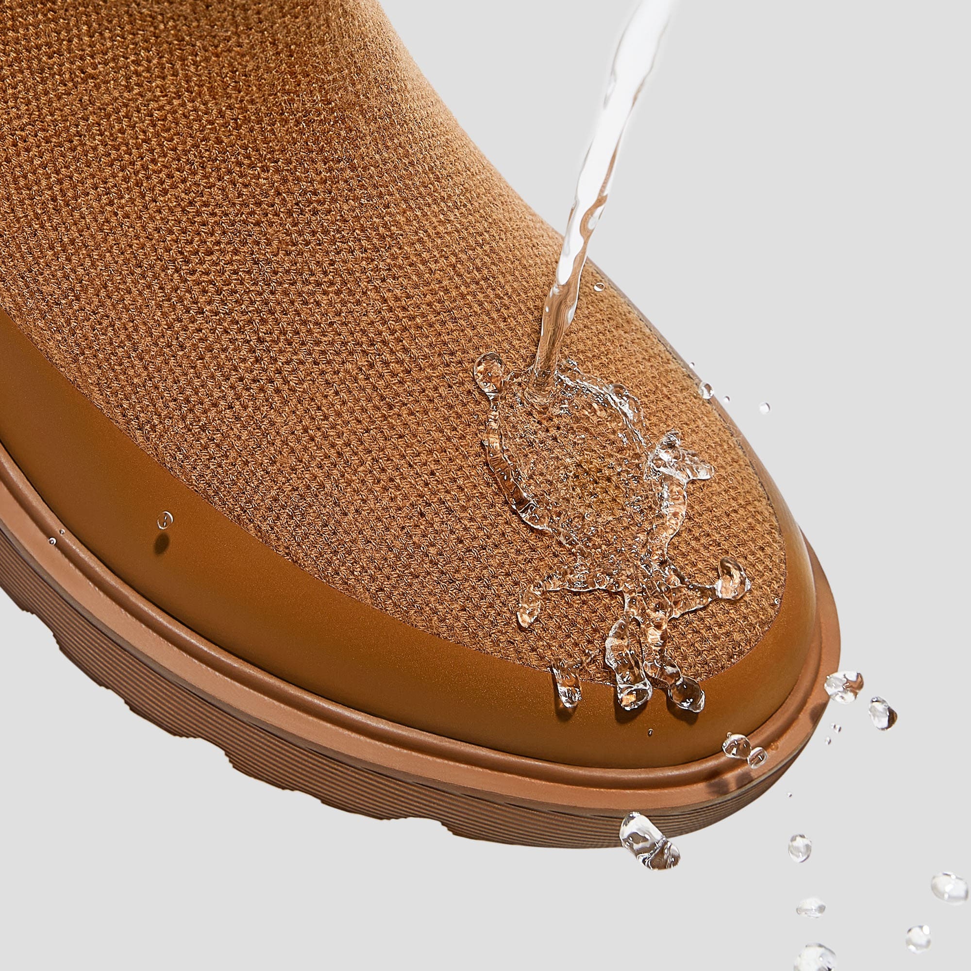 [Elaine] フォー・ファー プラットフォーム チャンキー ウェッジブーツ