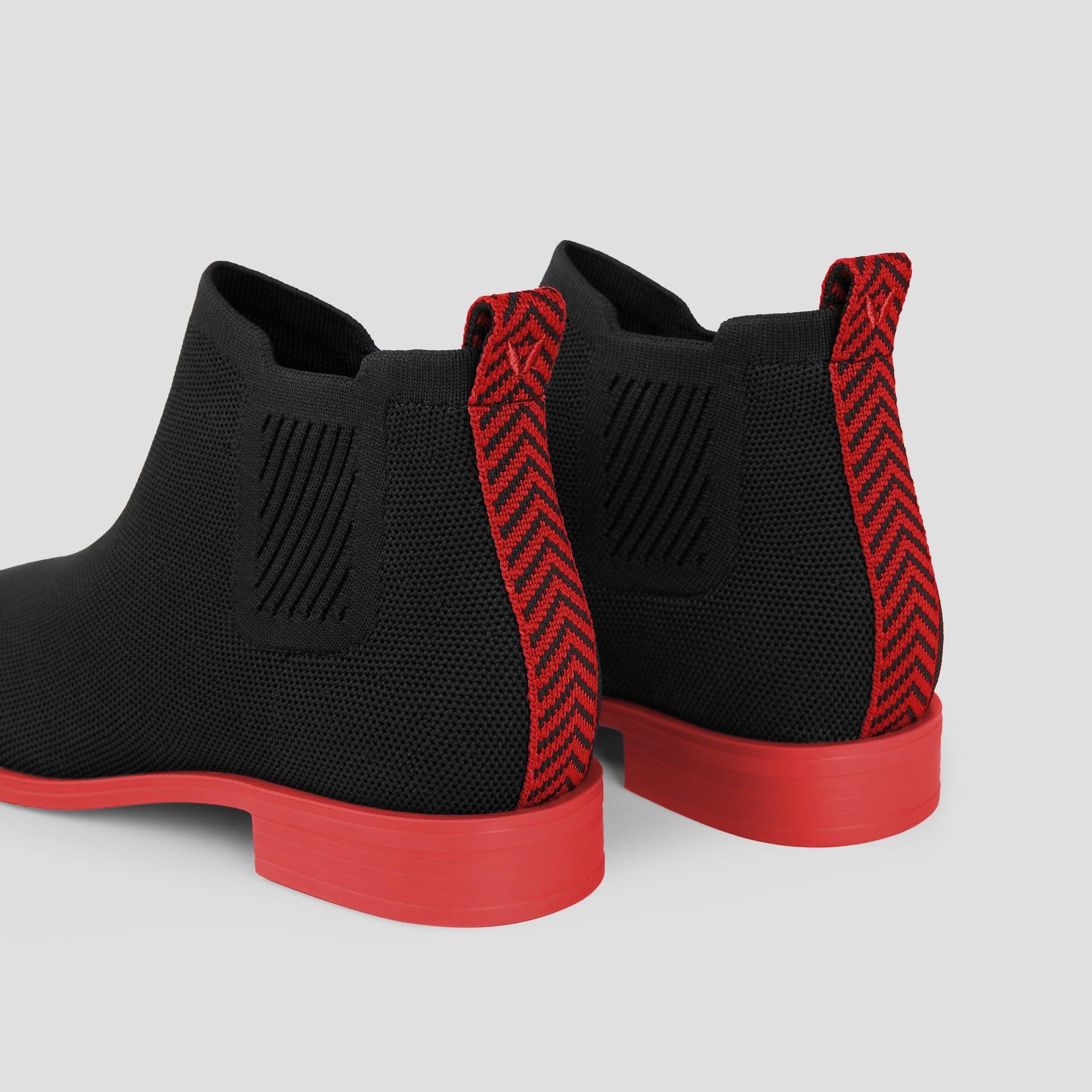 [Ryan Pro] スクエアトゥ 撥水加工 チェルシーブーツ