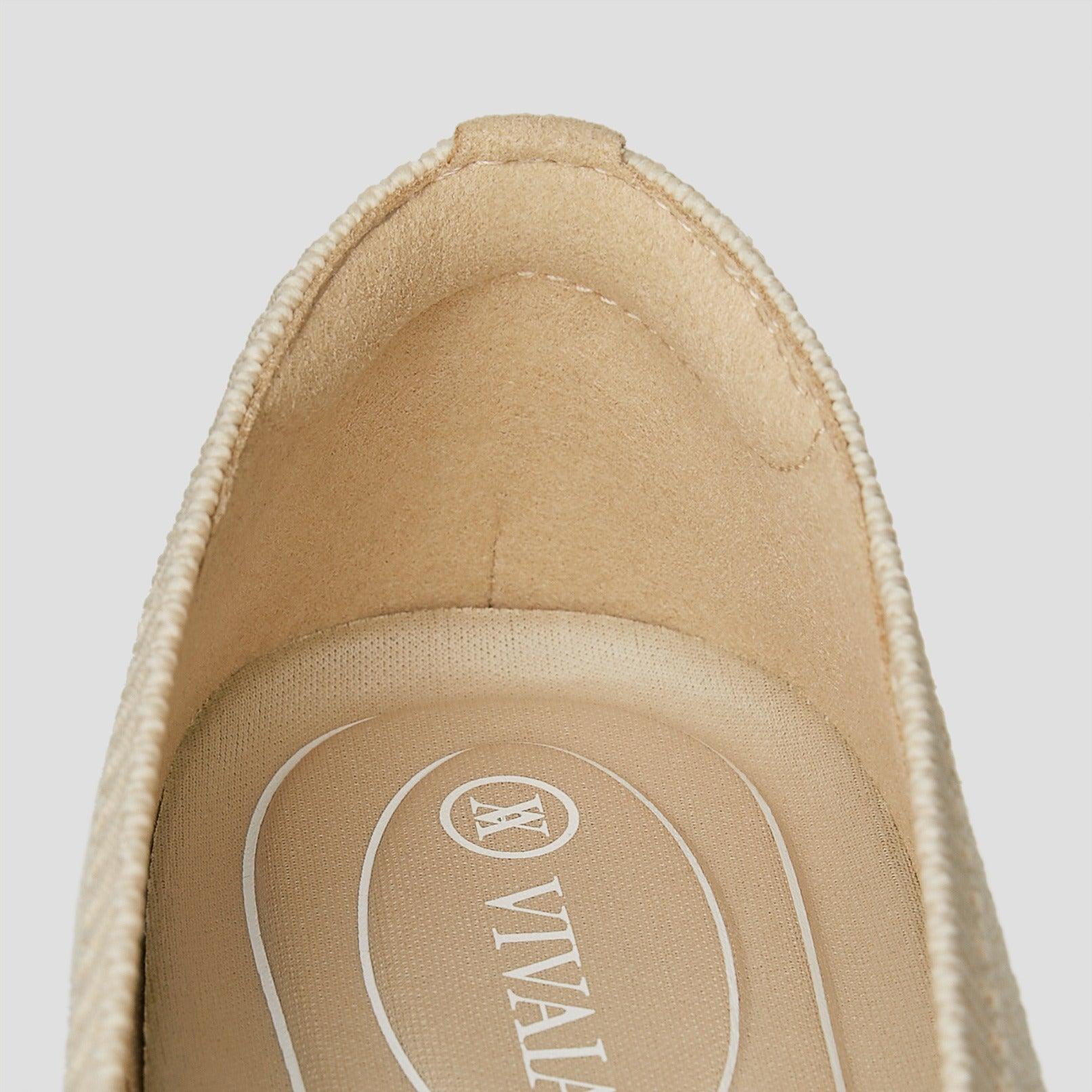 [Aria 5°] ポインテッドトゥ 撥水加工 フラットシューズ