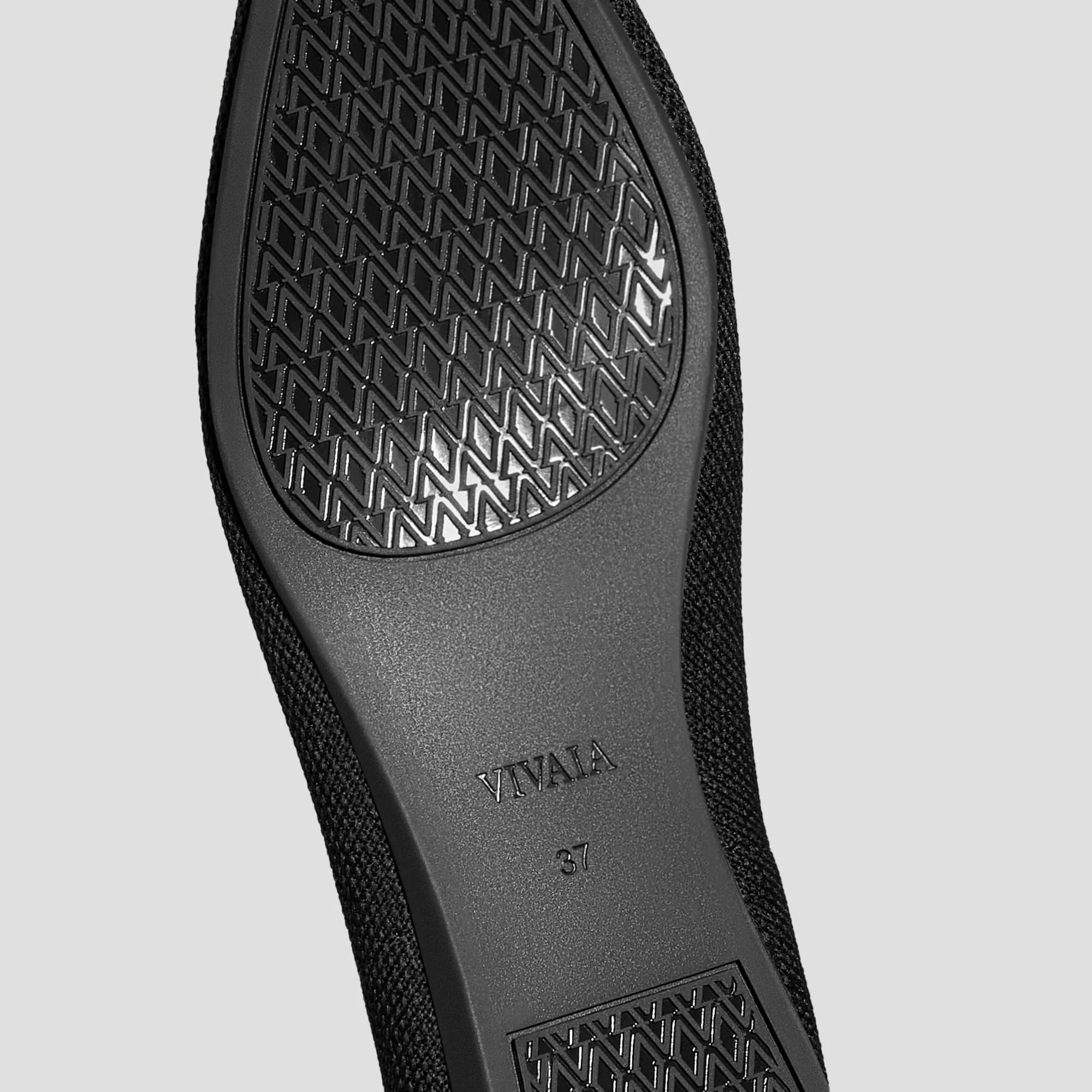 [Addriane] ポインテッドトゥ リボン付き フラットシューズ