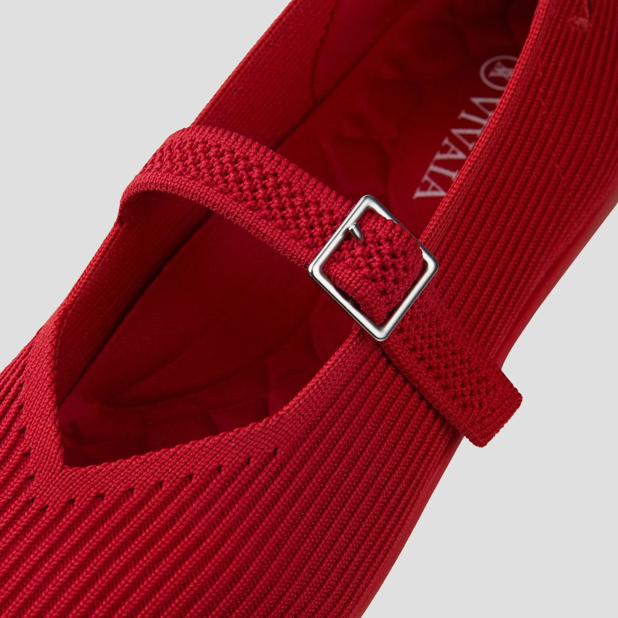 [Margot Walker Mary-Jane] スクエアトゥ 超軽量 厚底 メリージェーン フラットシューズ