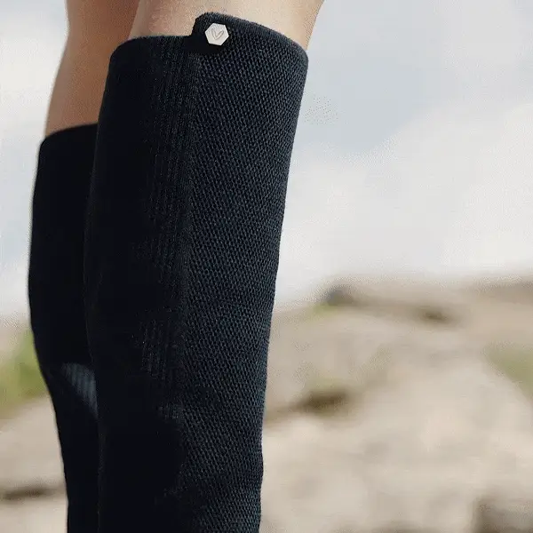 [Filipa] ラウンドトゥ 撥水加工 ストレッチ ロングブーツ