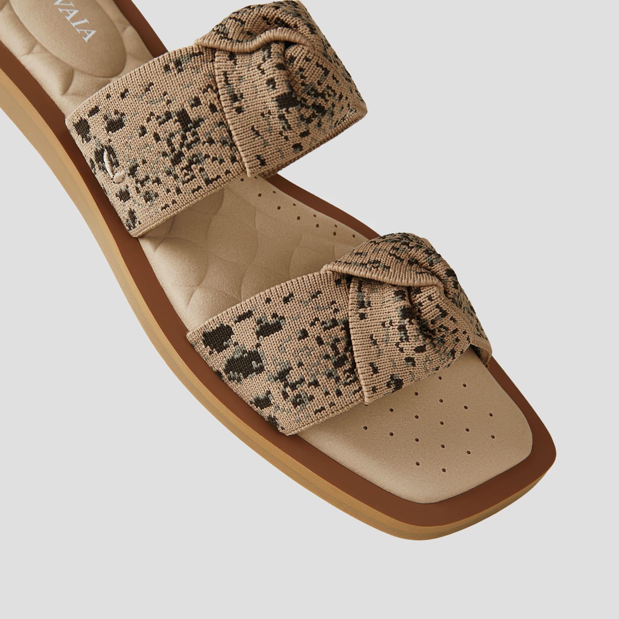 [Maisa] ピロートップ スライド ストラップ サンダル