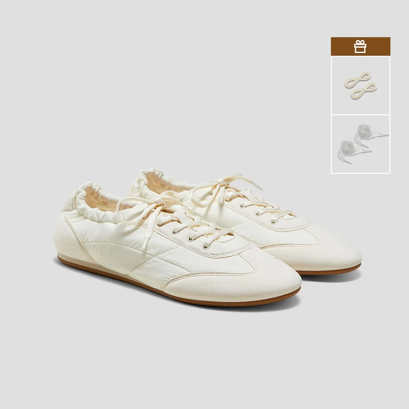 [Yancy] ジョガー ナイロン スニーカーリーナ