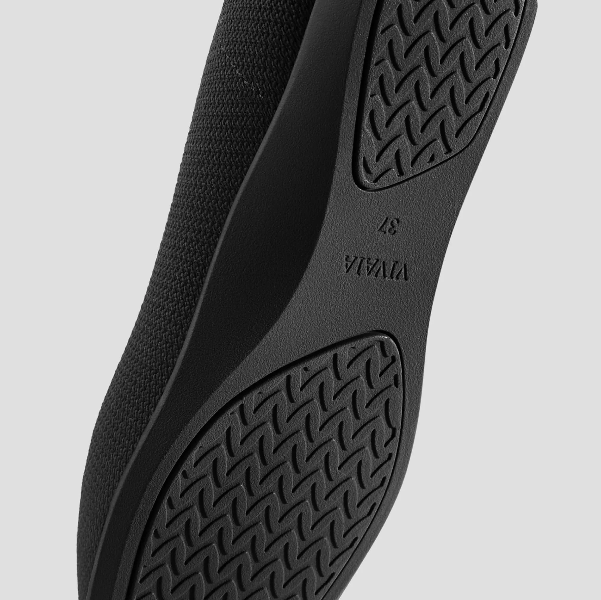 [Aria Walker 超撥水] ポインテッドトゥ 超軽量 厚底 フラットシューズ