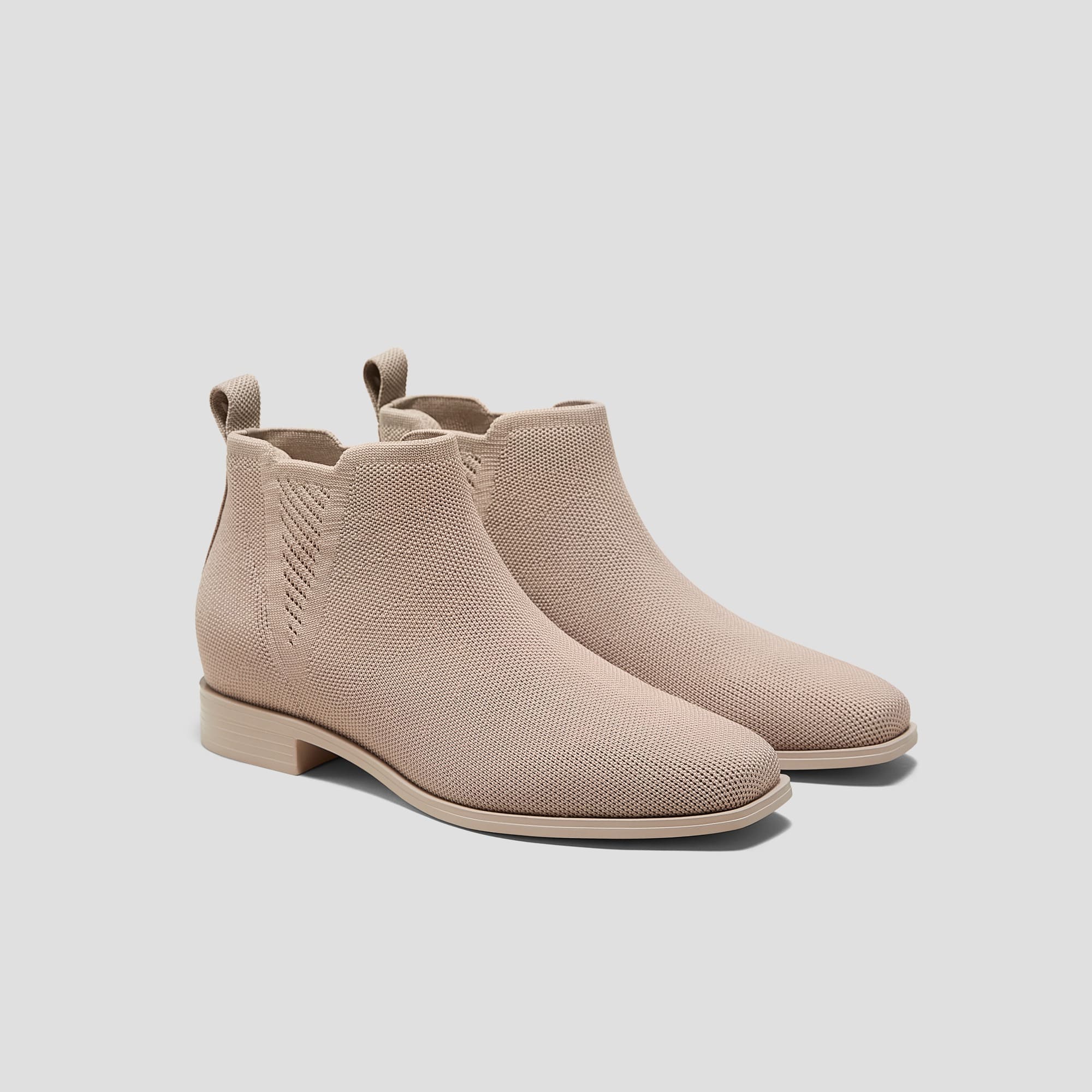 [Ryan Slip-on] スクエアトゥ 撥水加工 スリッポン チェルシーブーツ