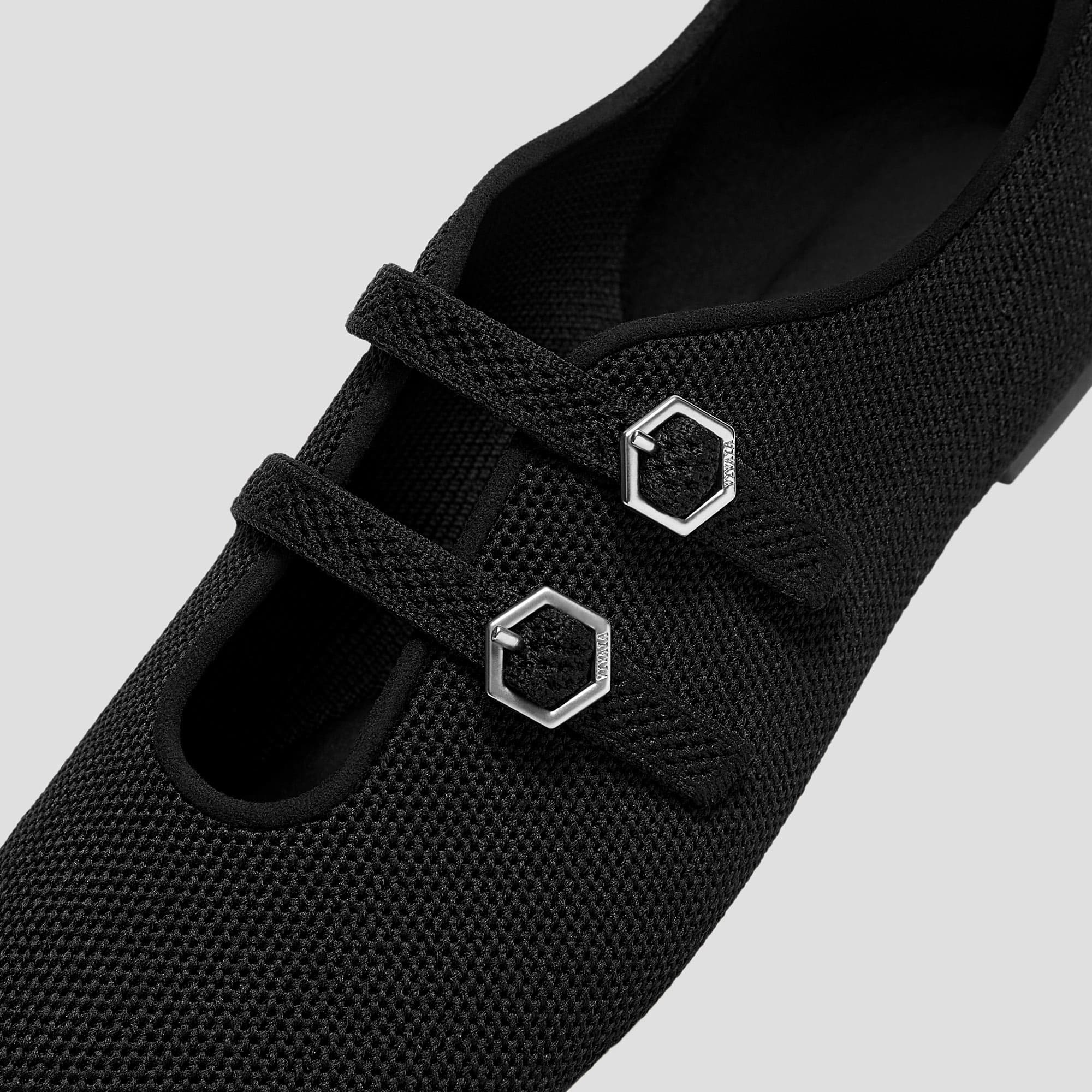 [Natalie] 二重ストラップ フラット