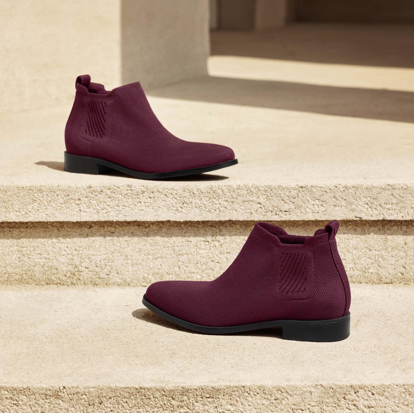 [Ryan Pro] スクエアトゥ 撥水加工 チェルシーブーツ