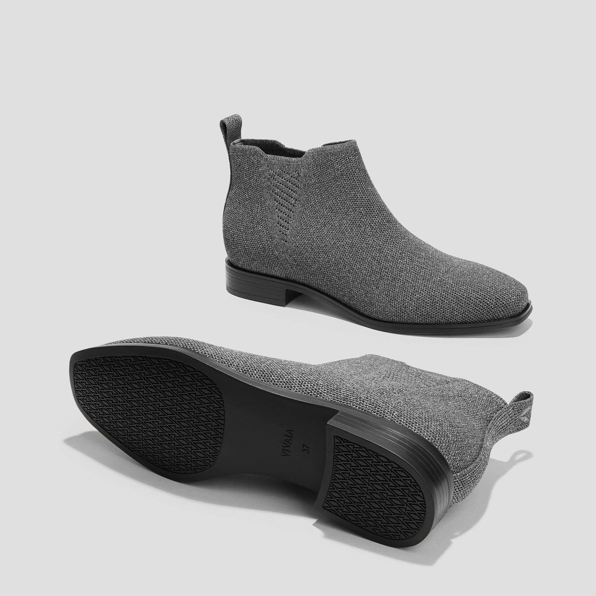 [Ryan Slip-on] スクエアトゥ 撥水加工 スリッポン チェルシーブーツ