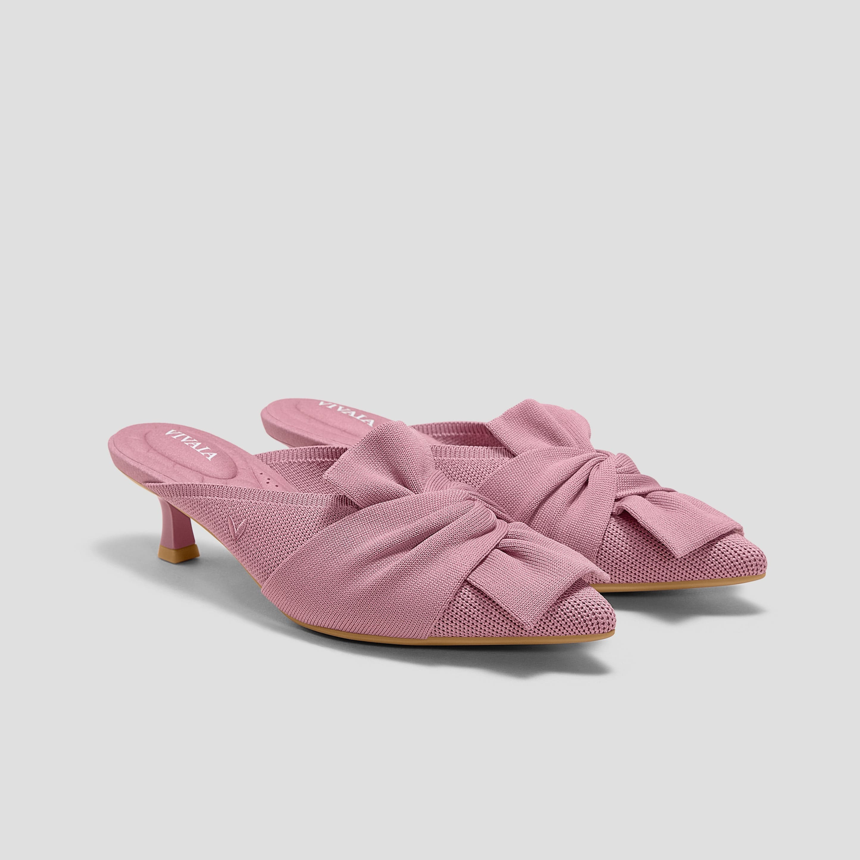 [Samira] ポインテッドトゥ リボン付き サンダル