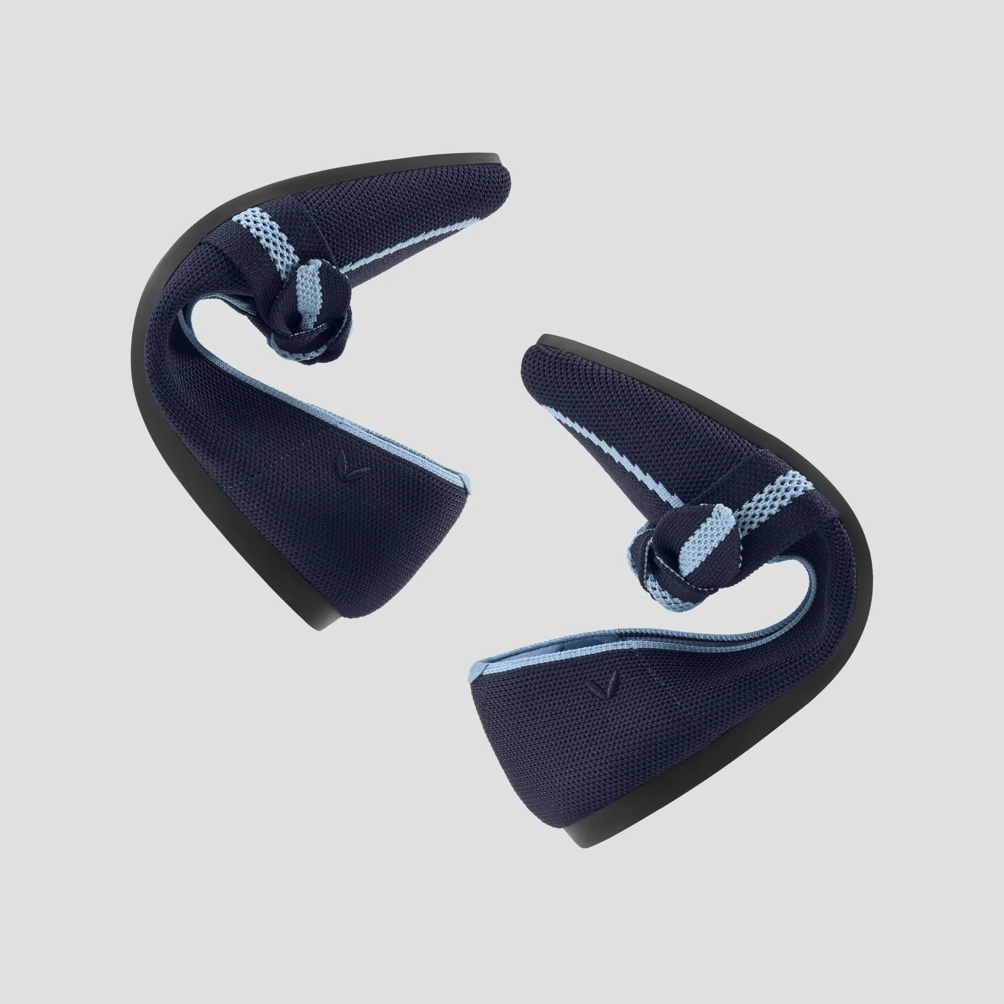 [Michelle] ポインテッドトゥ リボン付き ローファー