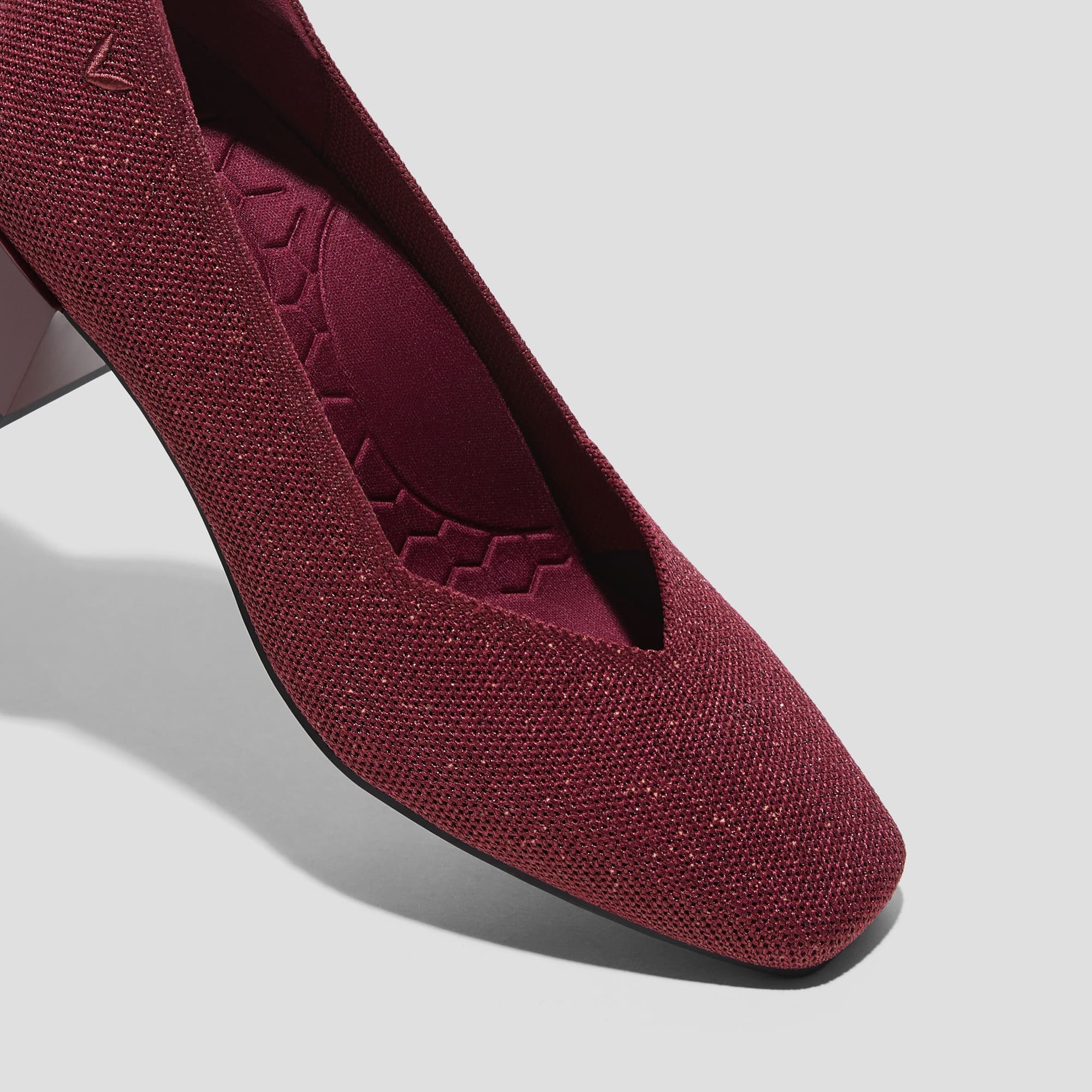 [Megan] スクエアトゥ ストレスフリー ブロックヒール