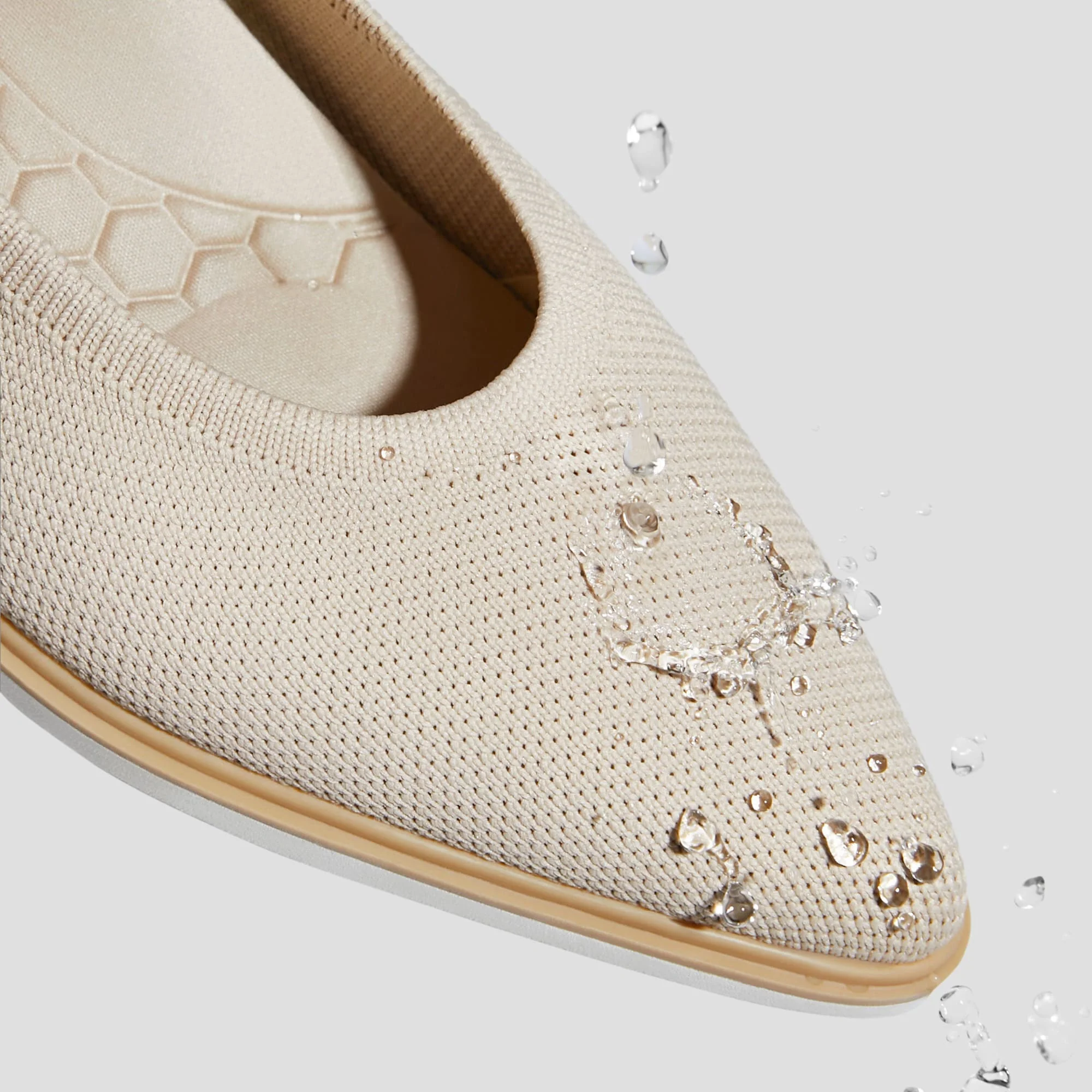 [All-Day Standing Veronica] ポインテッドトゥ フラット