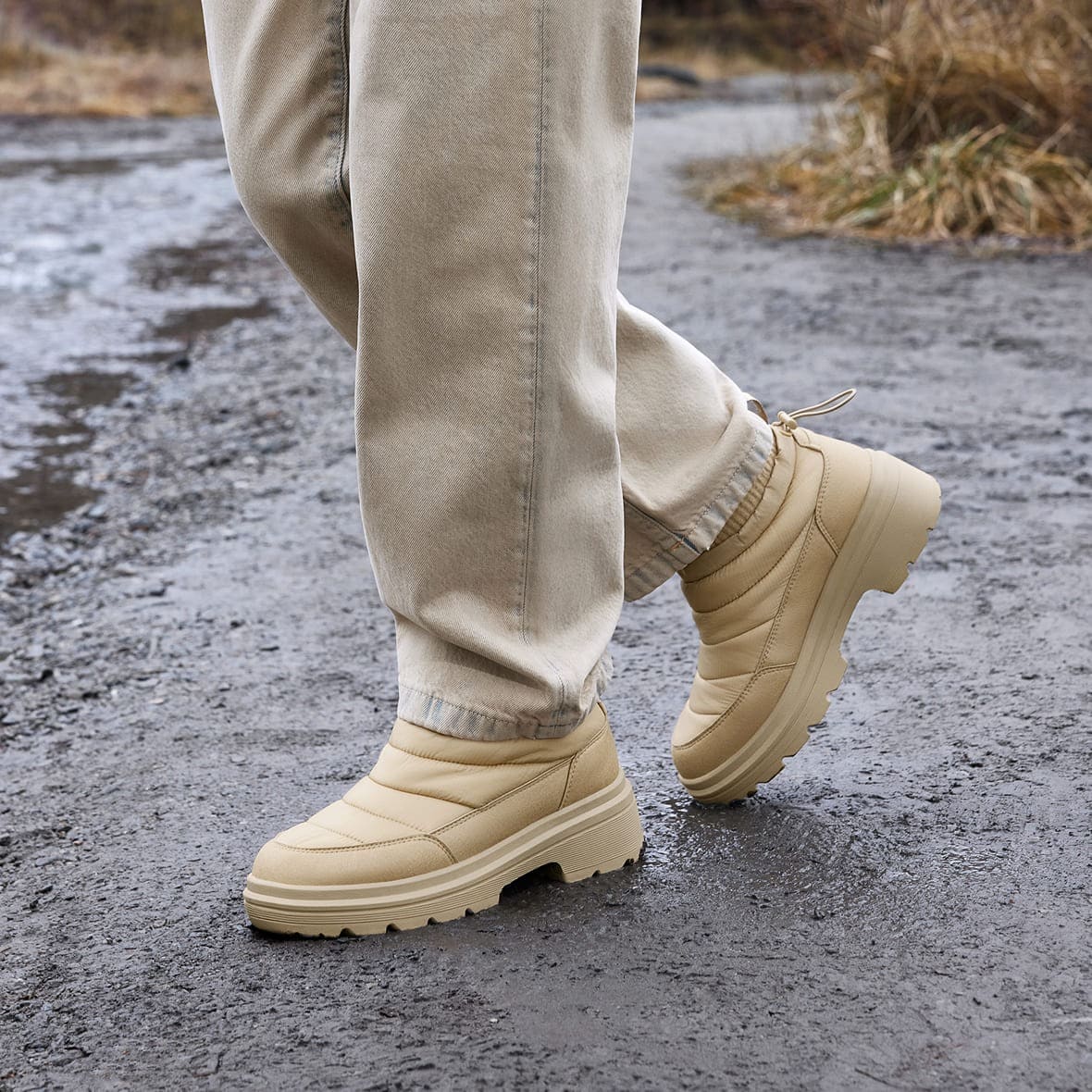 [Tyler]防水 PufferTherm(パフサーム)アンクルブーツ