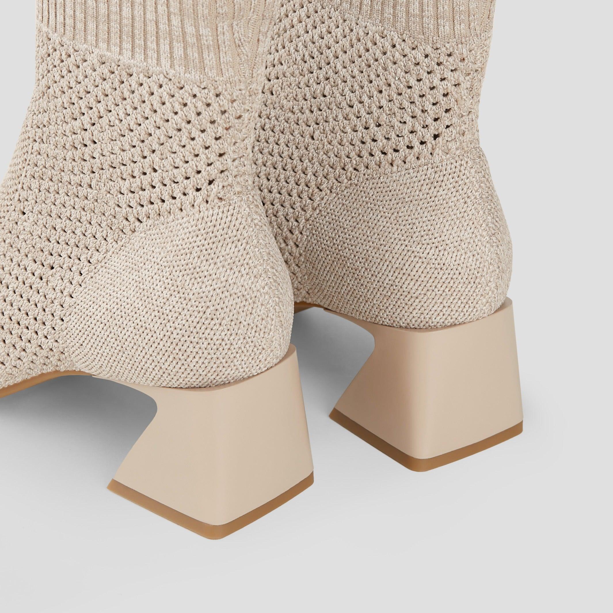 [Melissa 2.0] スクエアトゥ レトロデザイン ショートブーツ