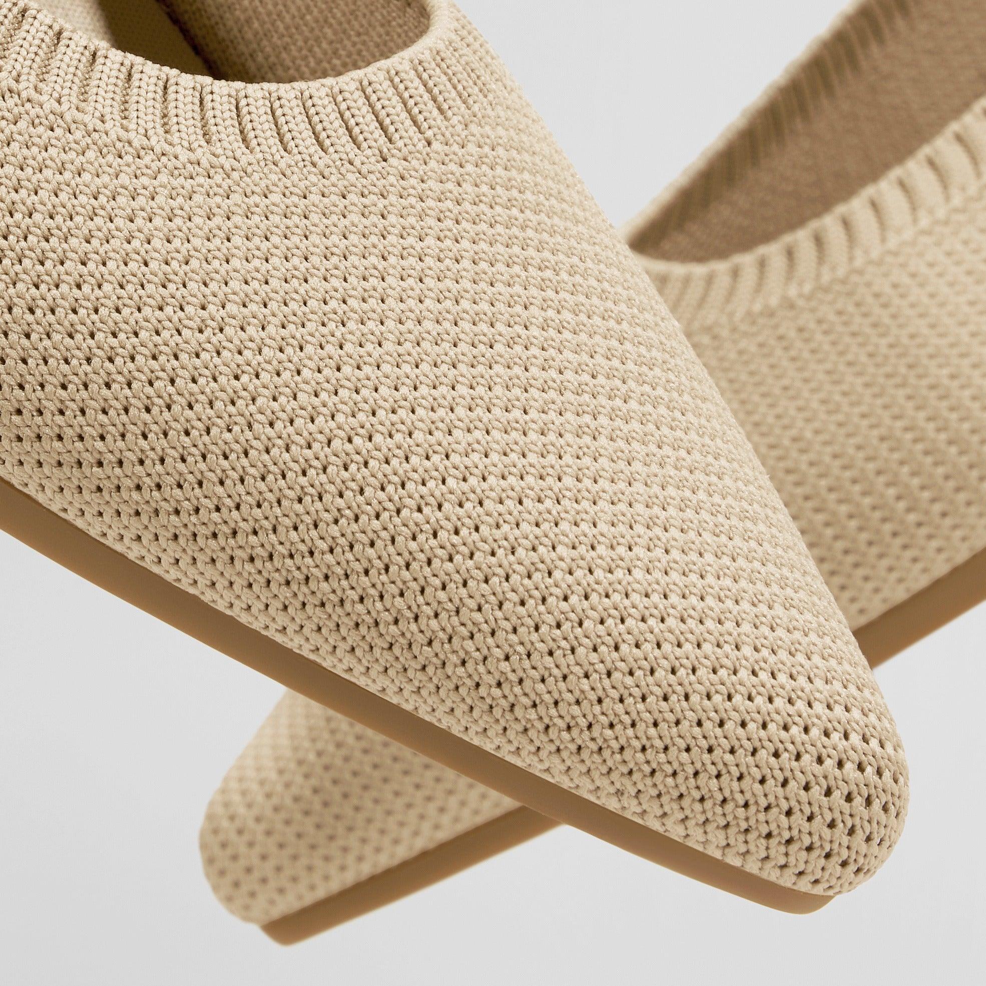 [Aria 5°] ポインテッドトゥ フラットシューズ