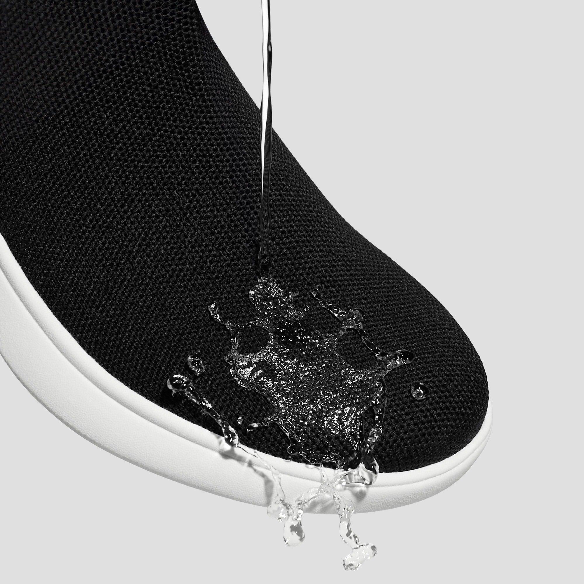 [Urban Boots] 撥水加工 スリッポン ショートブーツ