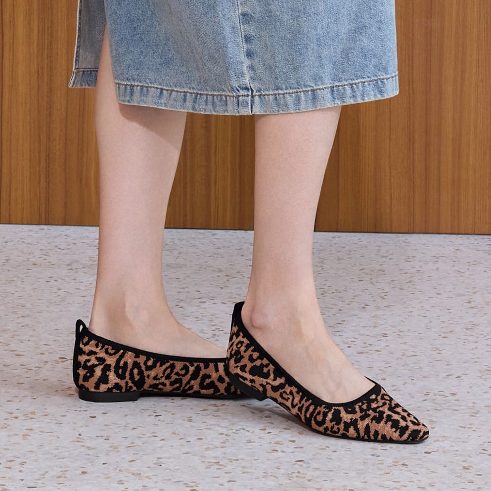 [Kathleen] ミニスクエアトゥ フラット