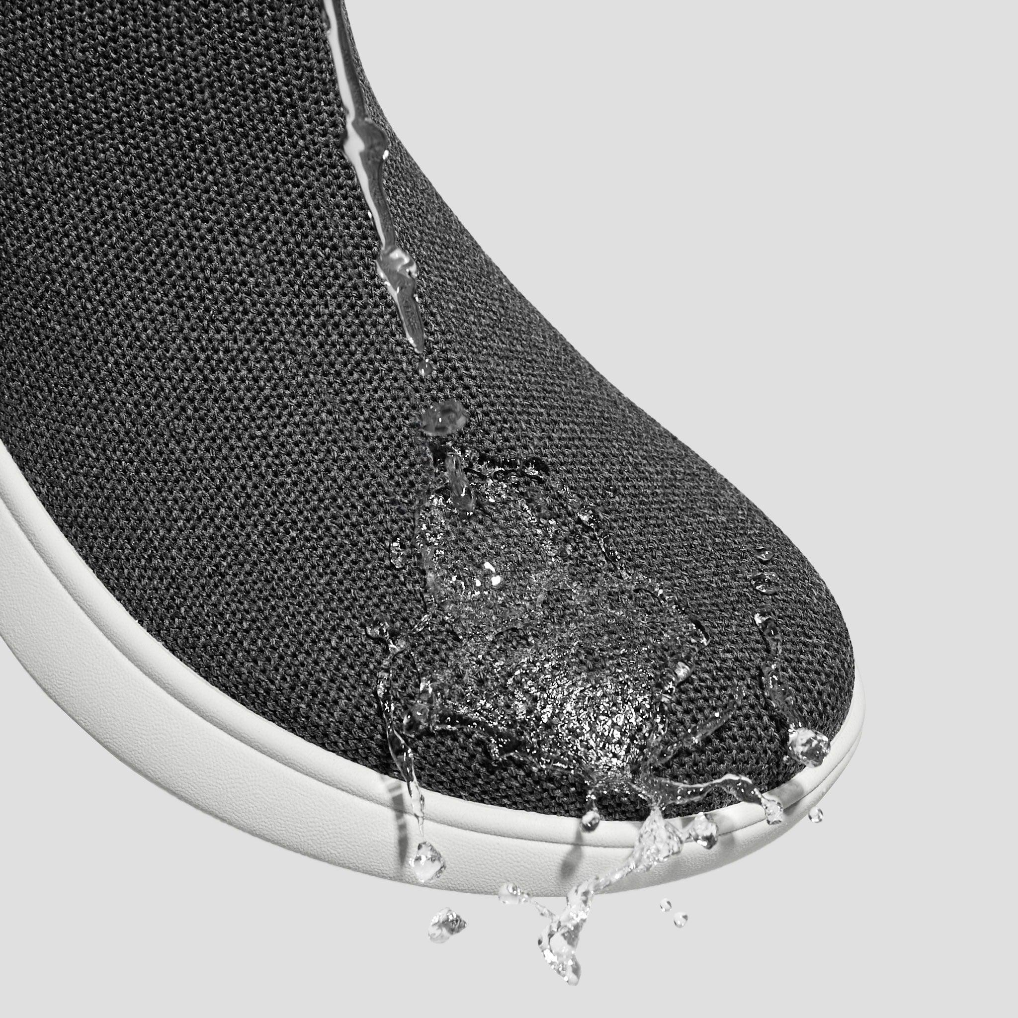 [Urban Boots] 撥水加工 スリッポン ショートブーツ