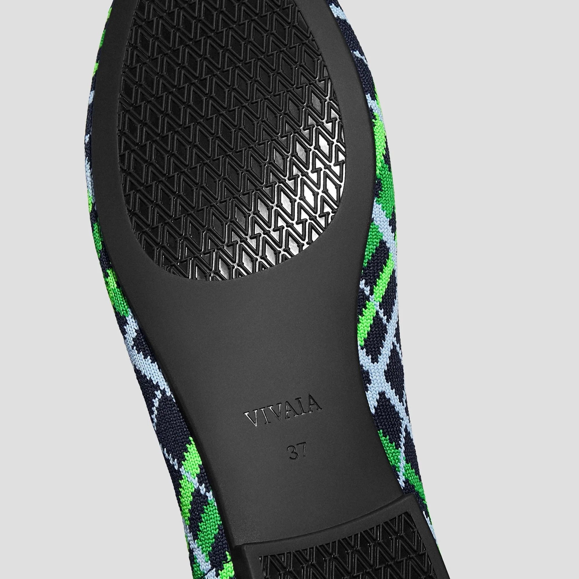 [Audrey] ラウンドトゥ ニット ローファー