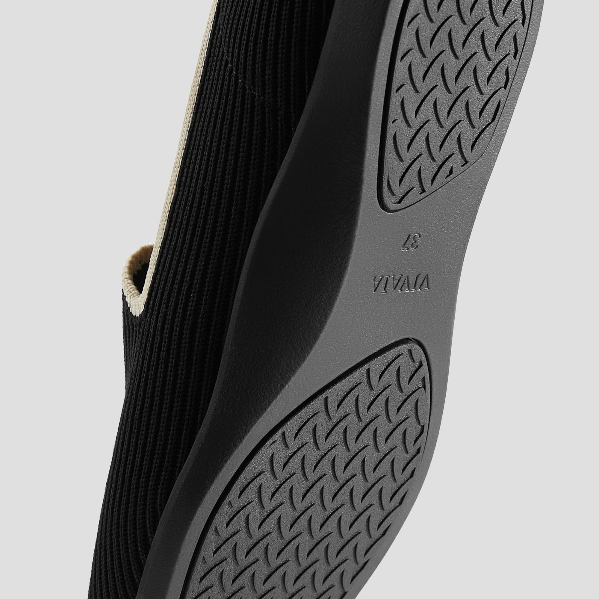 [Samantha Walker] スクエアトゥ 超撥水 軽量厚底 ローファー