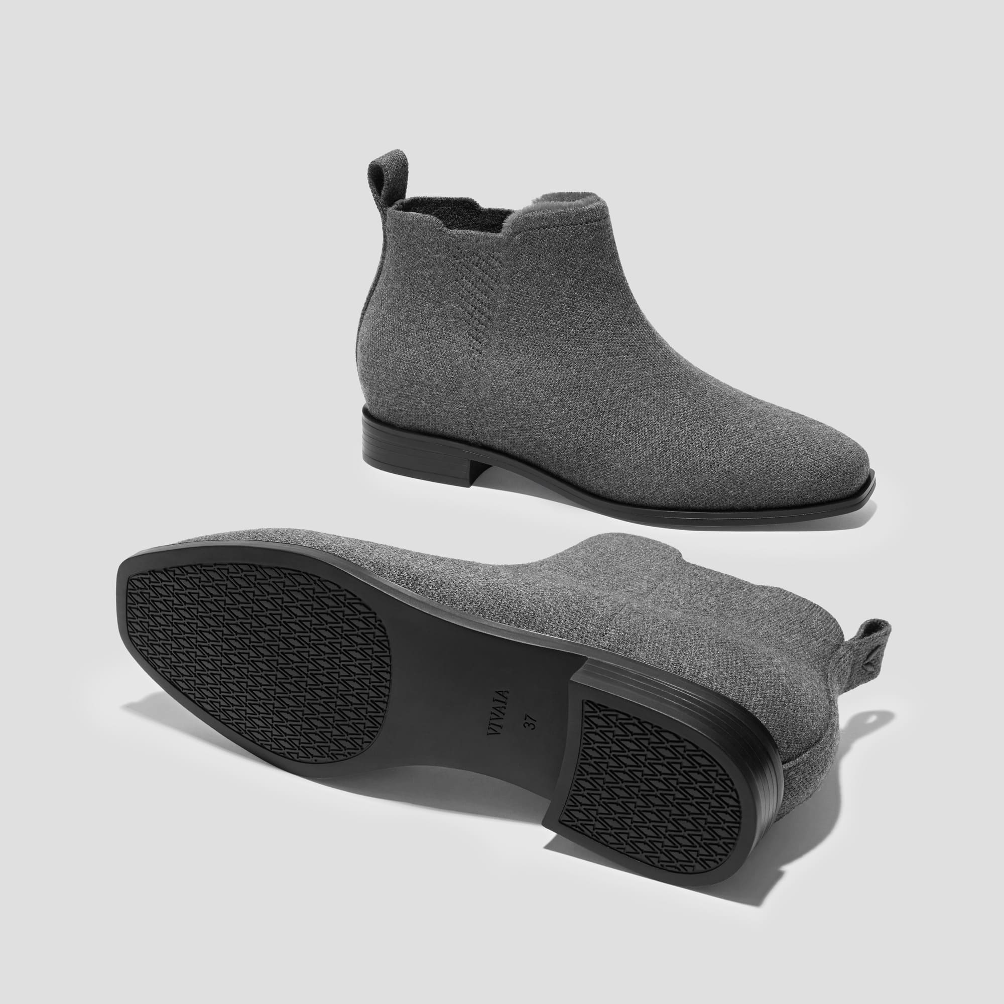 [Ryan Slip-on] スクエアトゥ スリップオン チェルシーブーツ ウィンター限定モデル