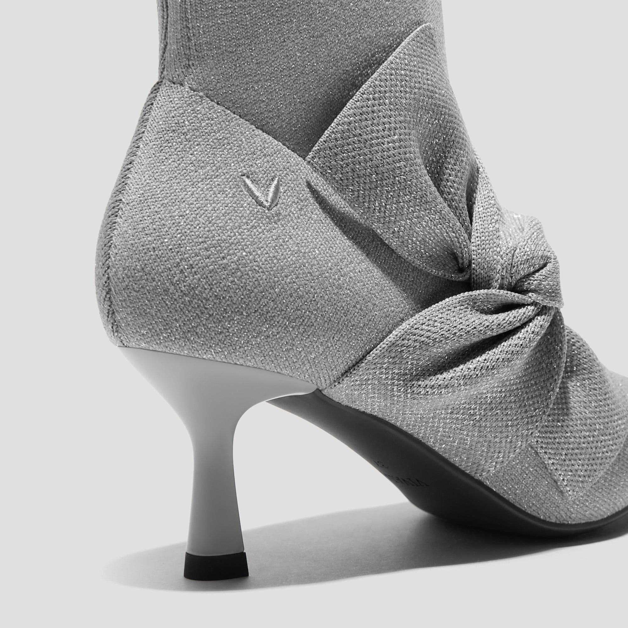 [Athena] ポインテッドトゥ 撥水加工 アンクル ヒールブーツ