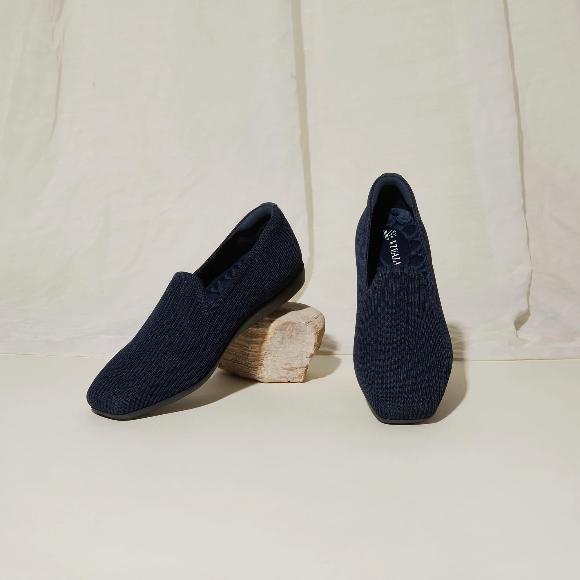 [Samantha Walker] スクエアトゥ 超撥水 軽量厚底 ローファー